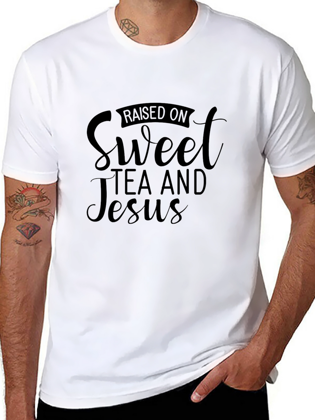 Sweet Tea and Jesus Graphic T-Shirt