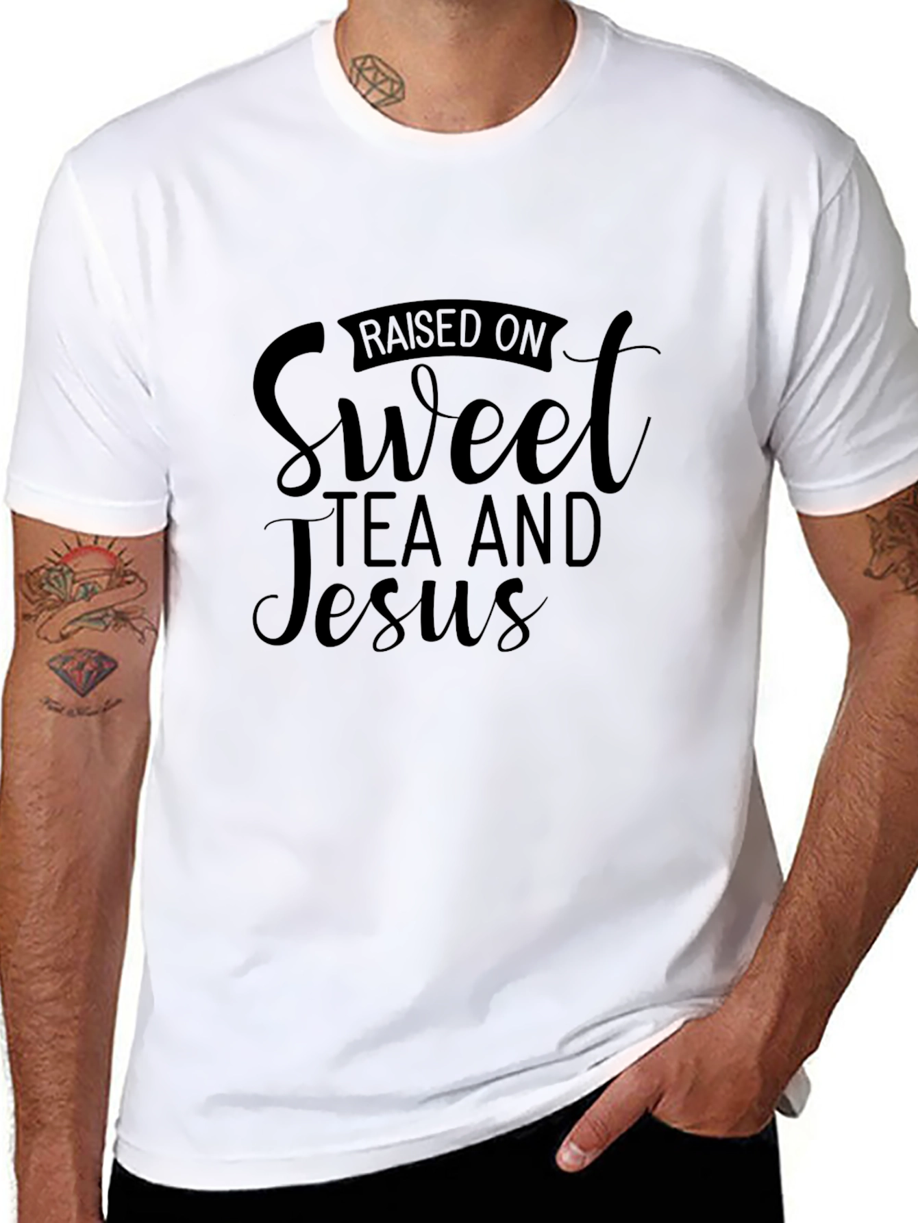 Sweet Tea and Jesus Graphic T-Shirt