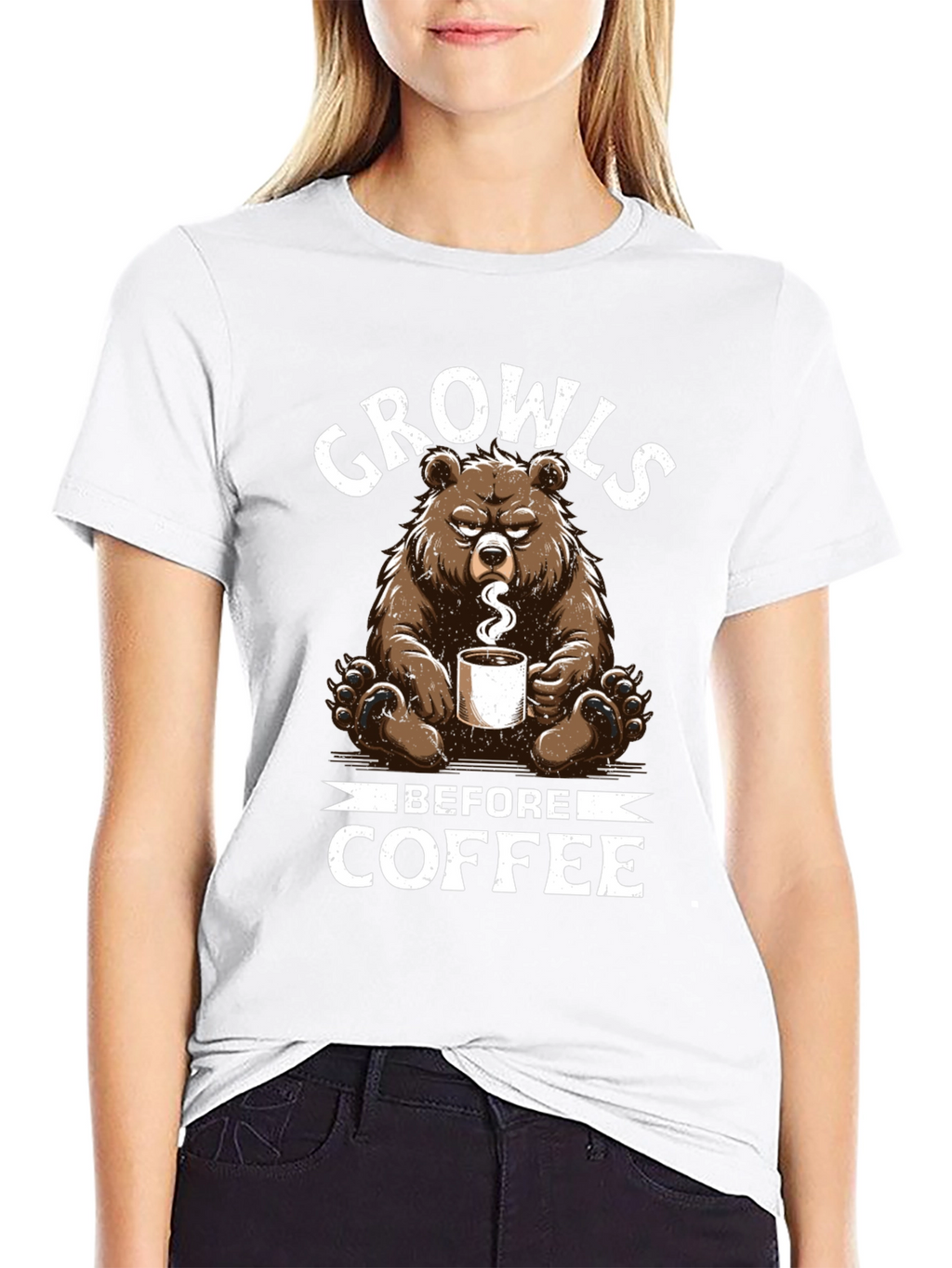 Growls Before Coffee T-Shirt