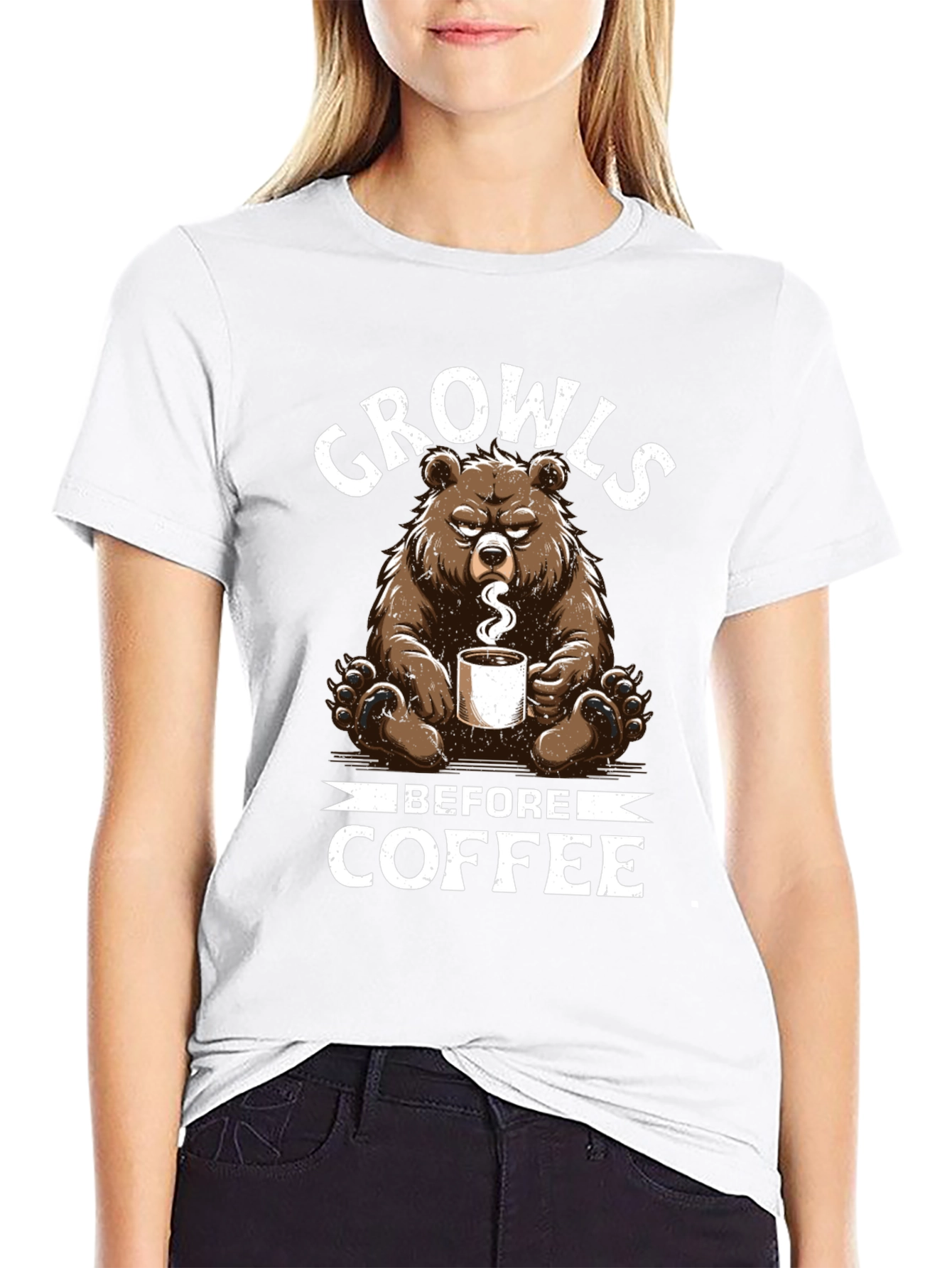Growls Before Coffee T-Shirt