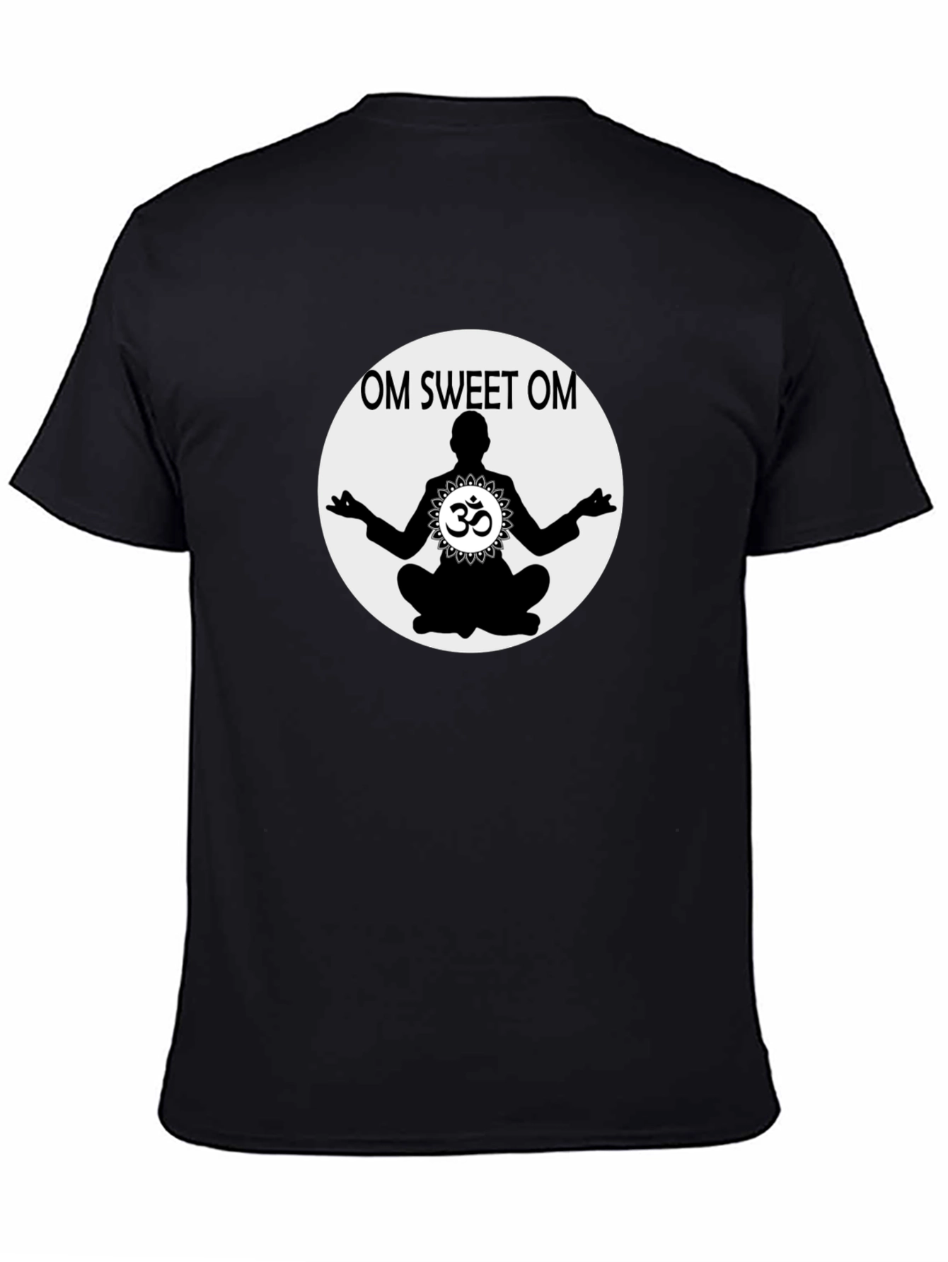 Om Sweet Om Graphic T-Shirt - Yoga Meditation Tee