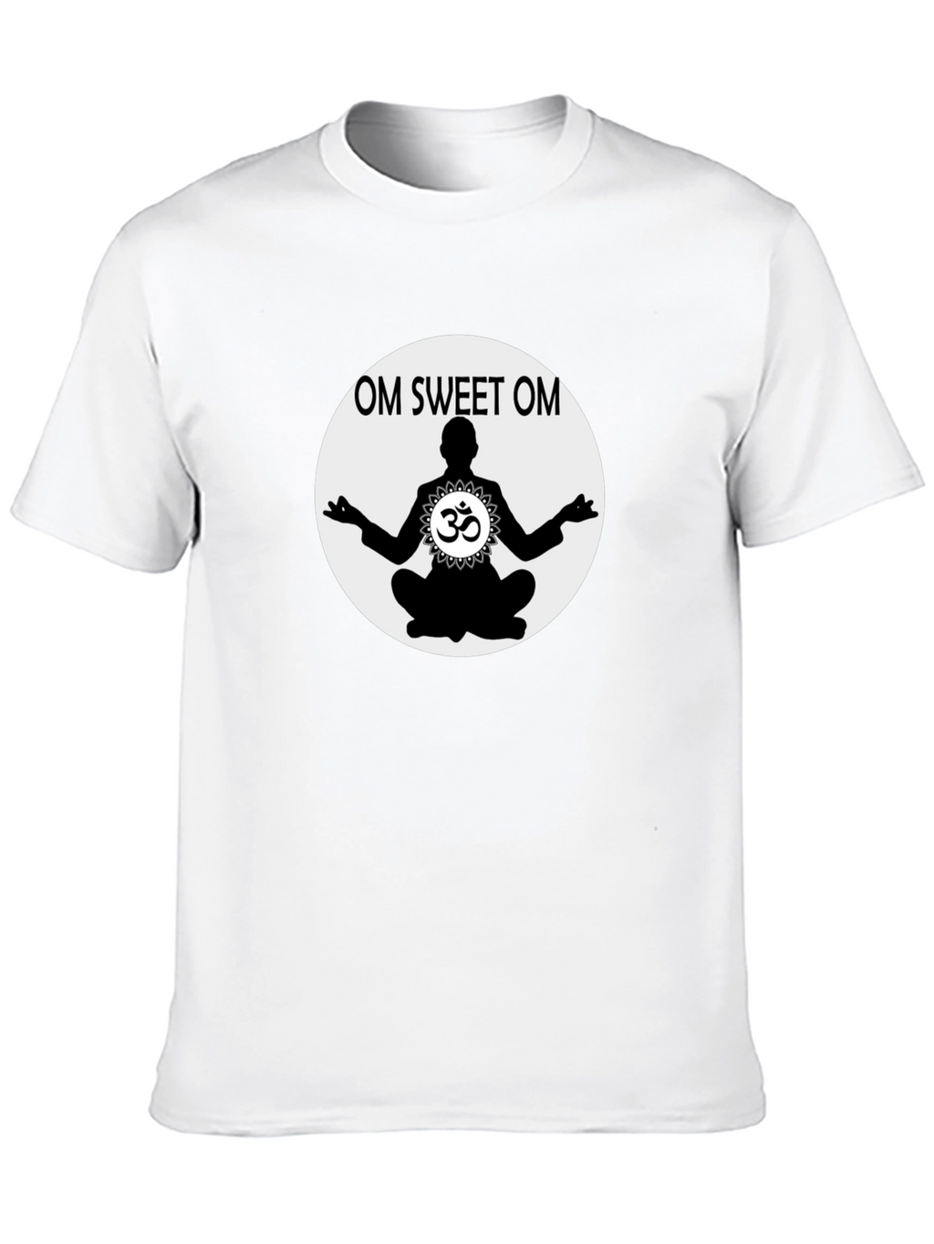 Om Sweet Om Graphic T-Shirt - Yoga Meditation Tee