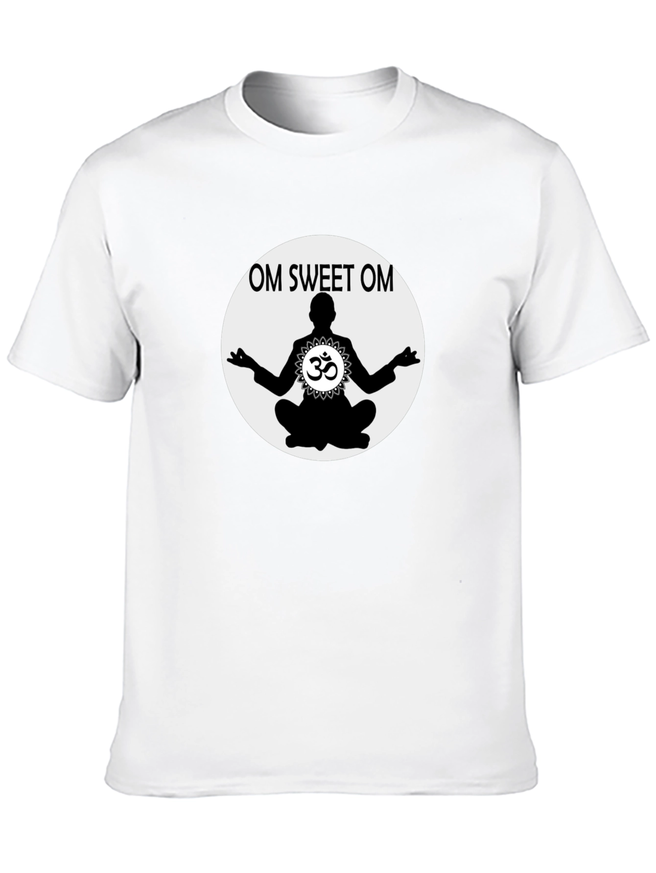 Om Sweet Om Graphic T-Shirt - Yoga Meditation Tee