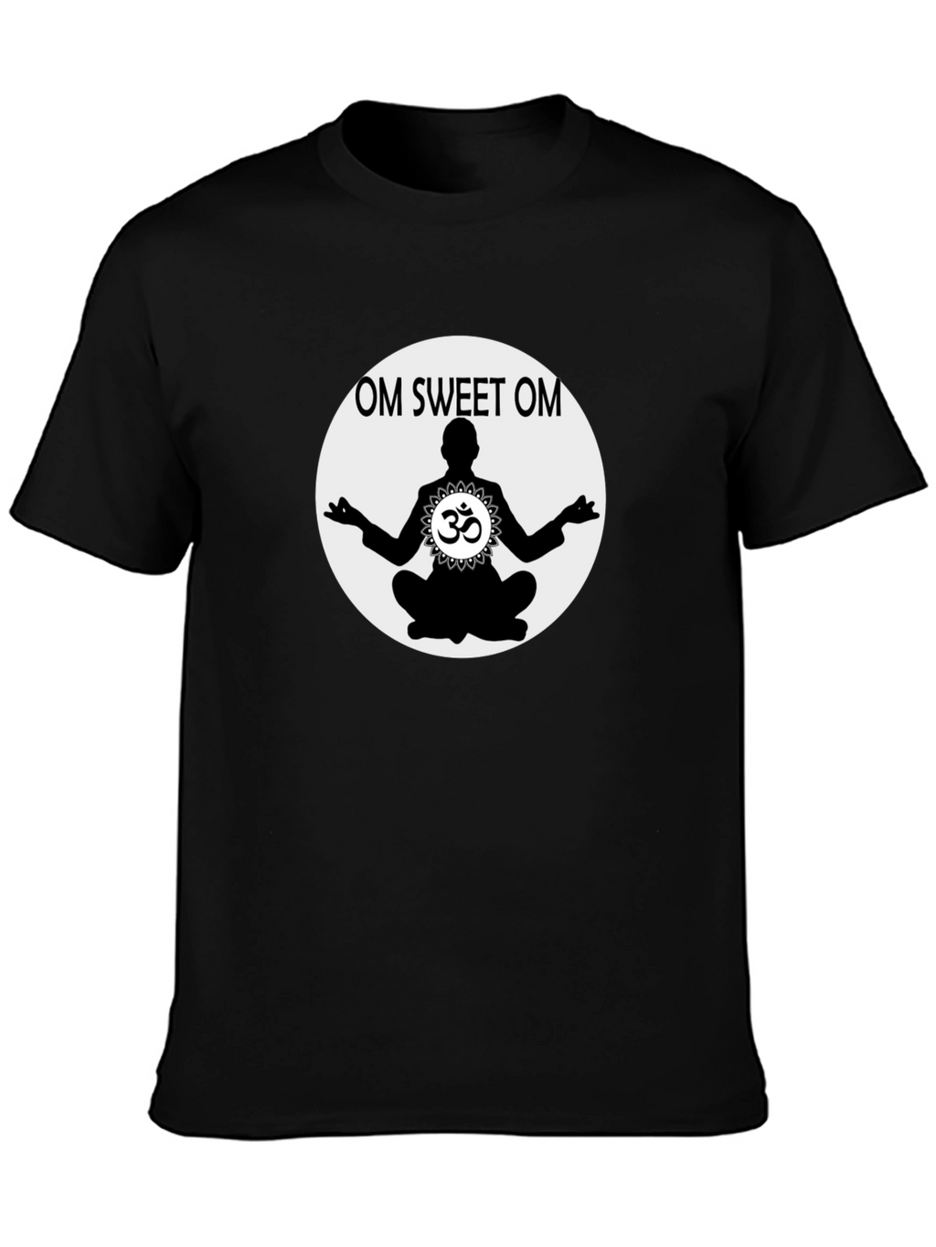 Om Sweet Om Graphic T-Shirt - Yoga Meditation Tee
