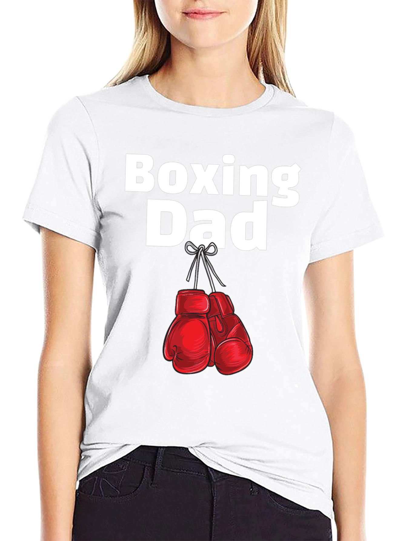 Boxing Dad T-Shirt - Fathers Day Gift