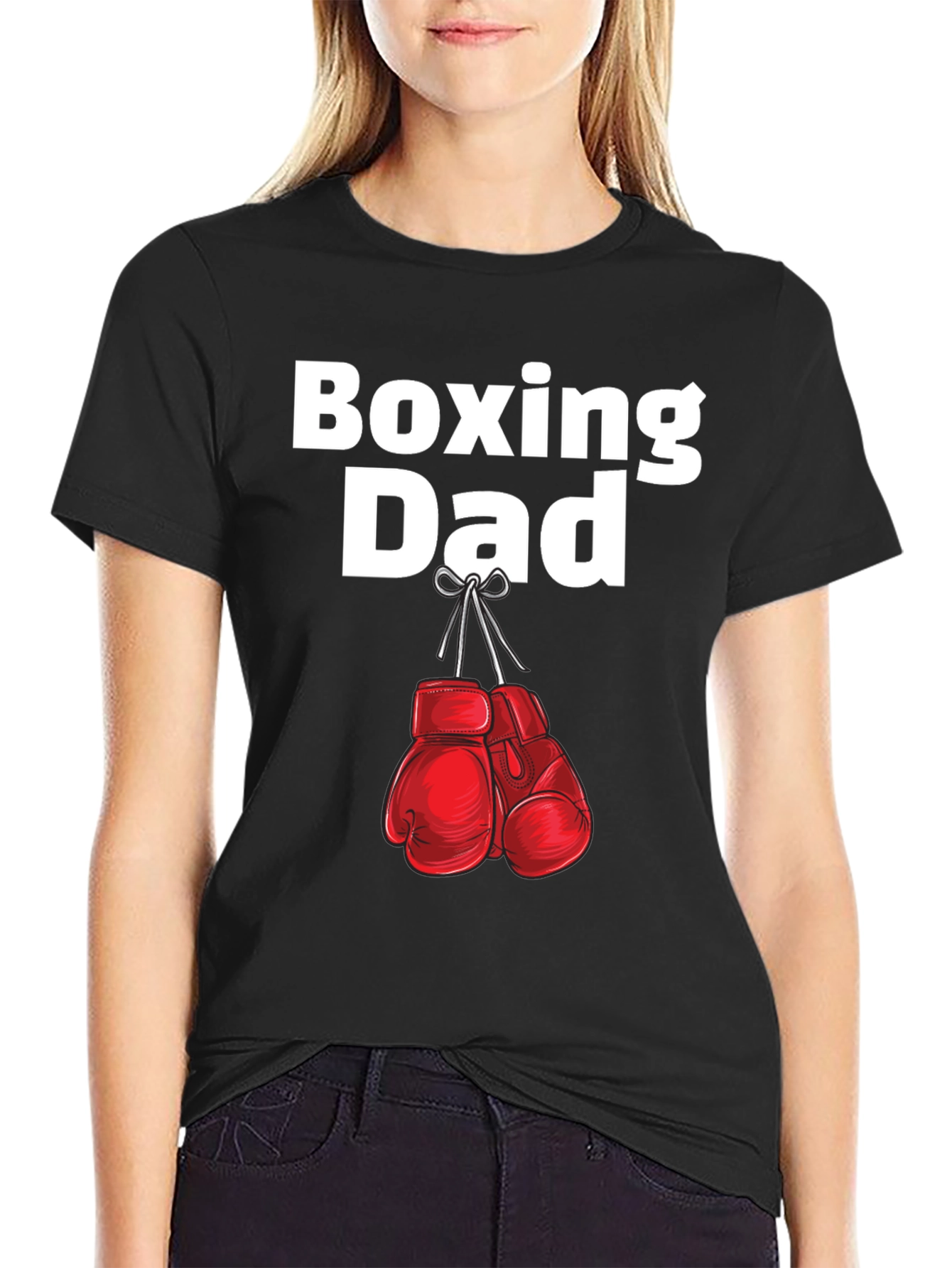 Boxing Dad T-Shirt - Fathers Day Gift
