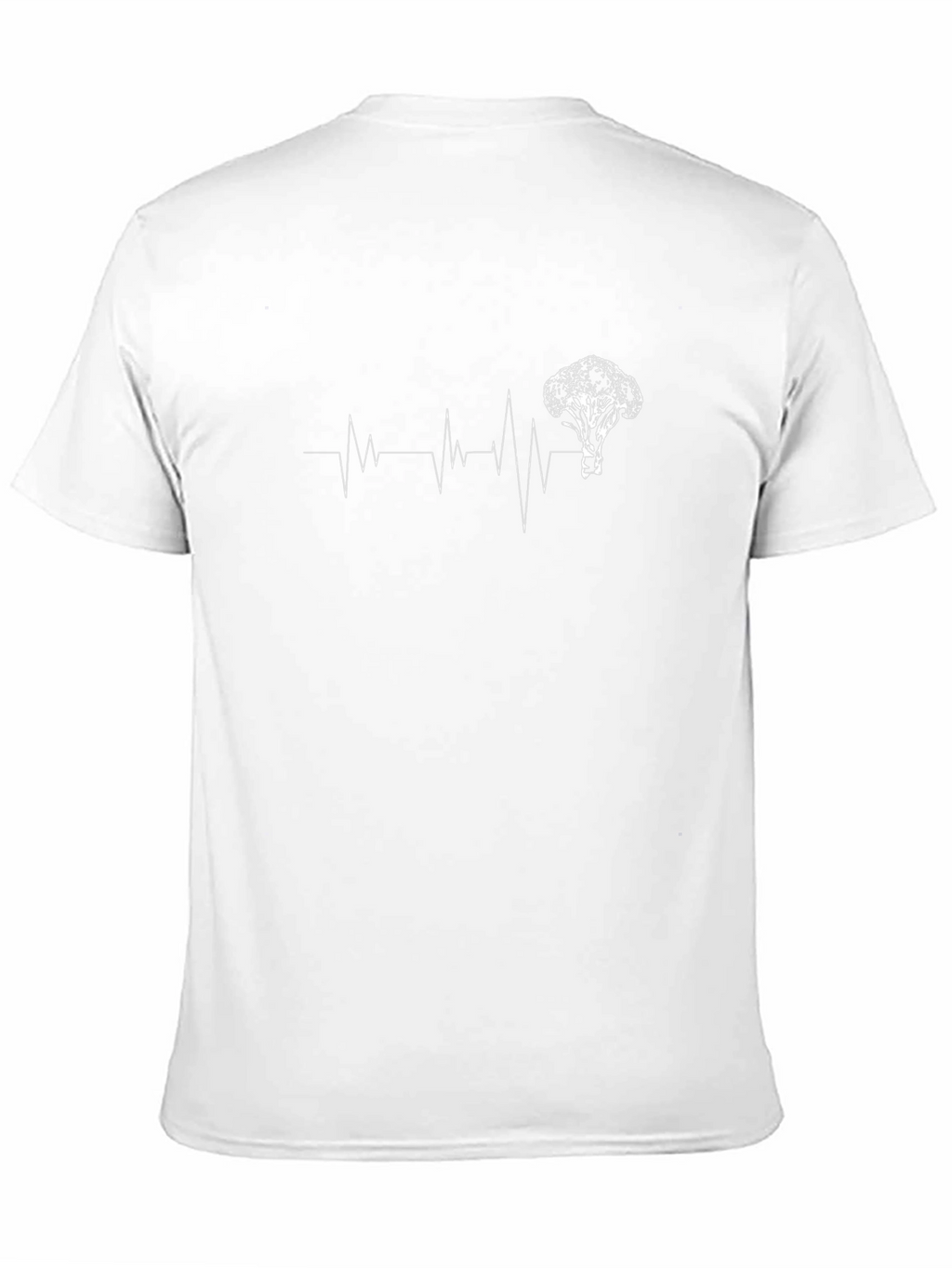 Broccoli Heartbeat T-Shirt - Novelty Tee