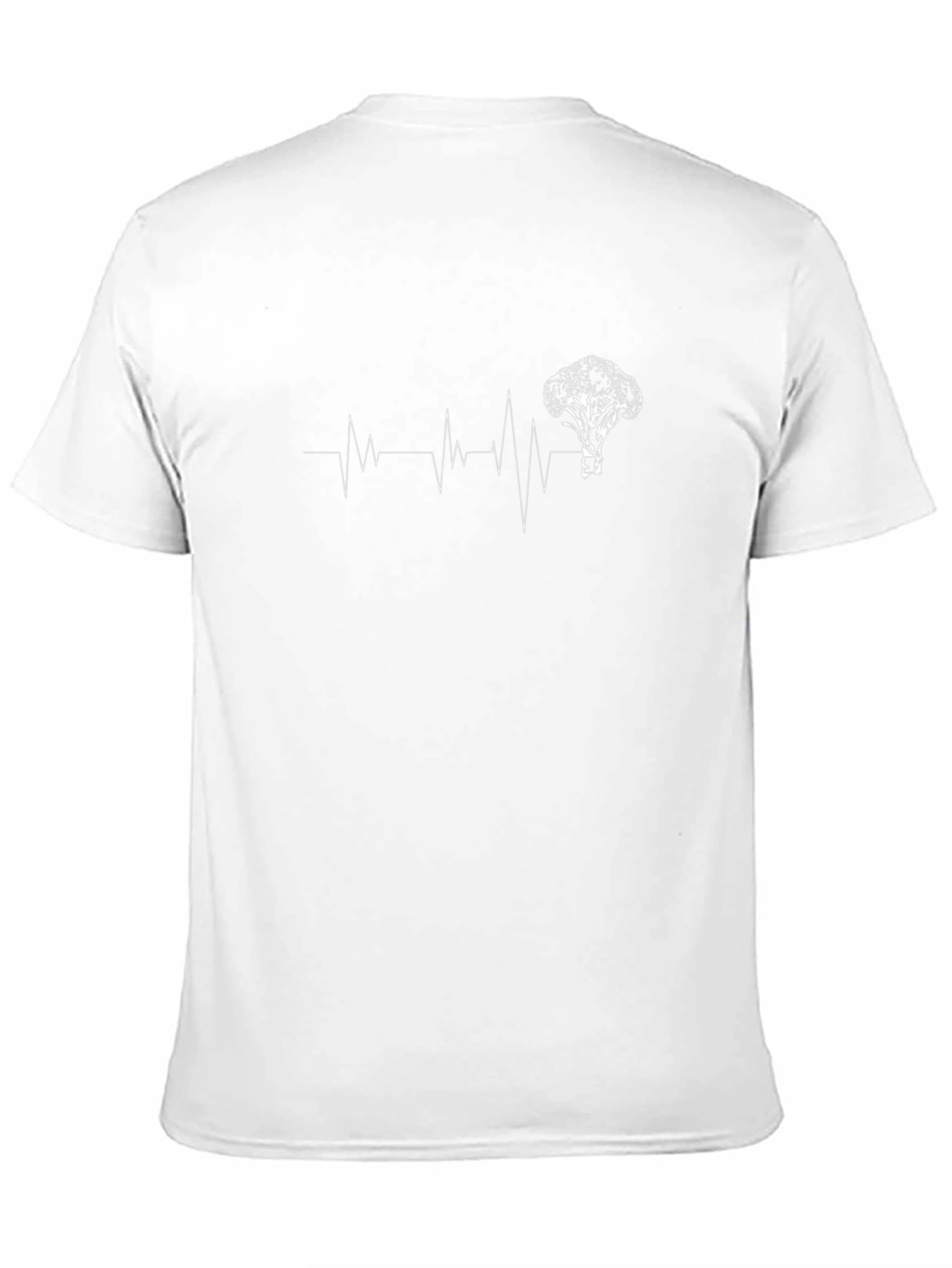 Broccoli Heartbeat T-Shirt - Novelty Tee