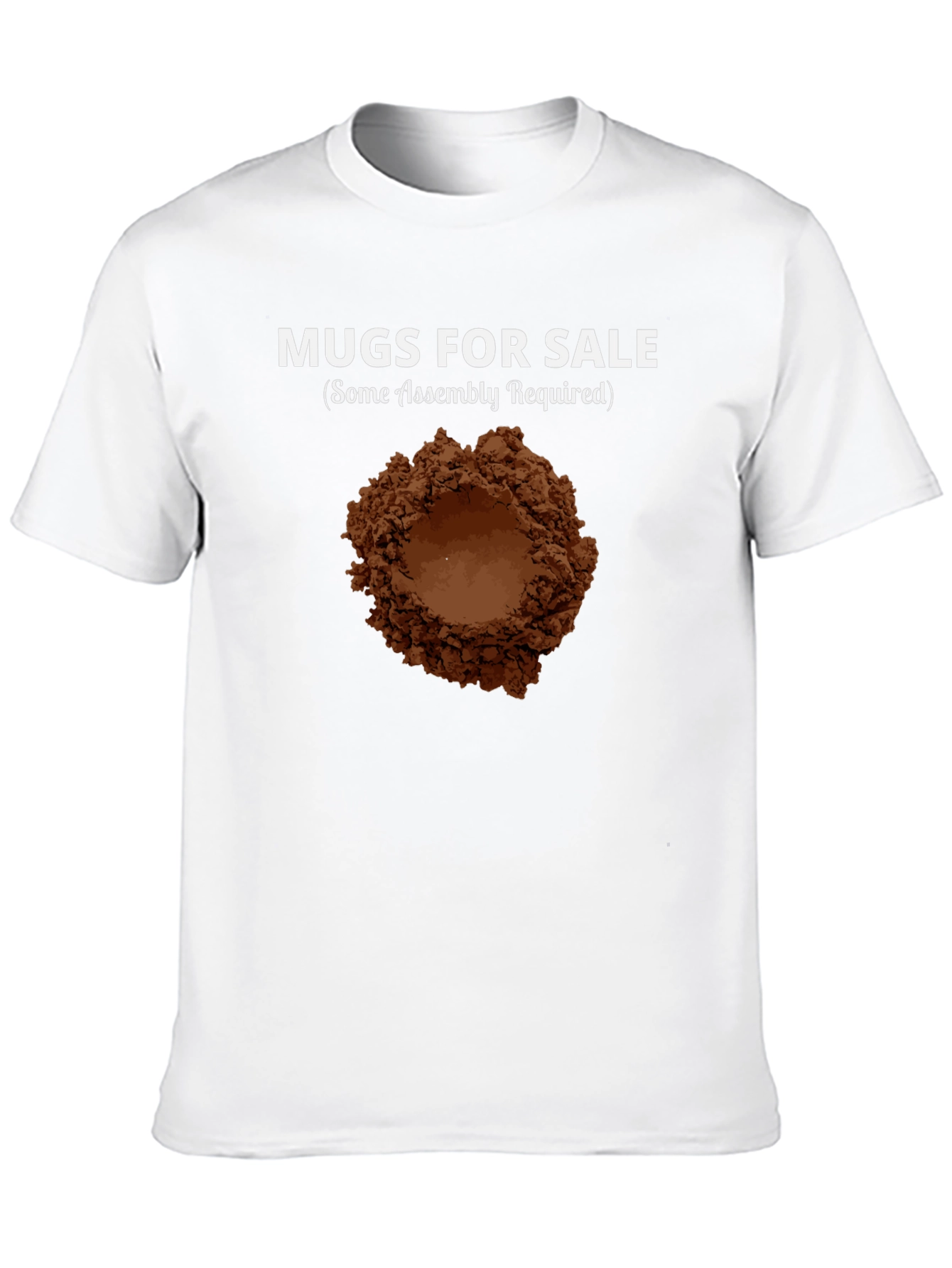 Mugs for Sale T-Shirt: Funny Coffee Lover Tee