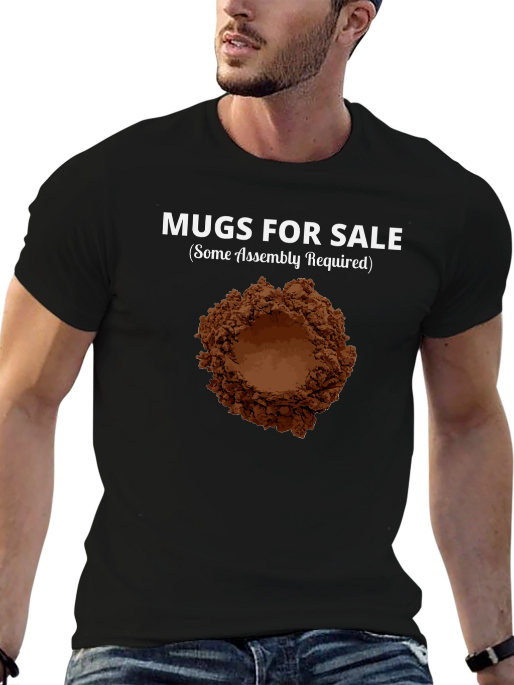 Mugs for Sale T-Shirt: Funny Coffee Lover Tee