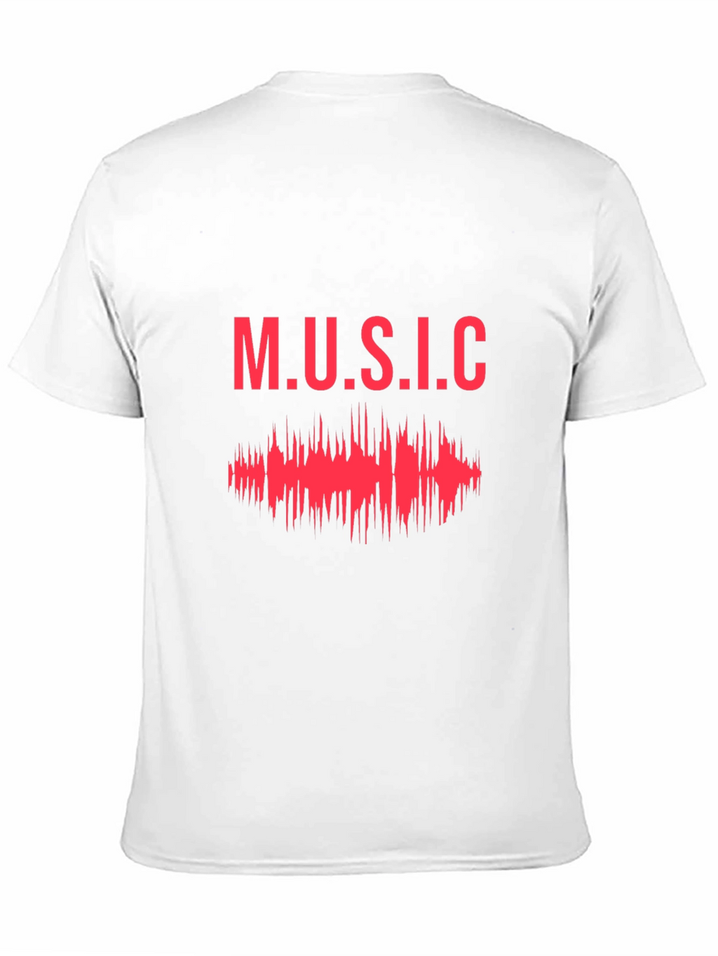 Music Graphic Print Tee - Stylish Black T-Shirt