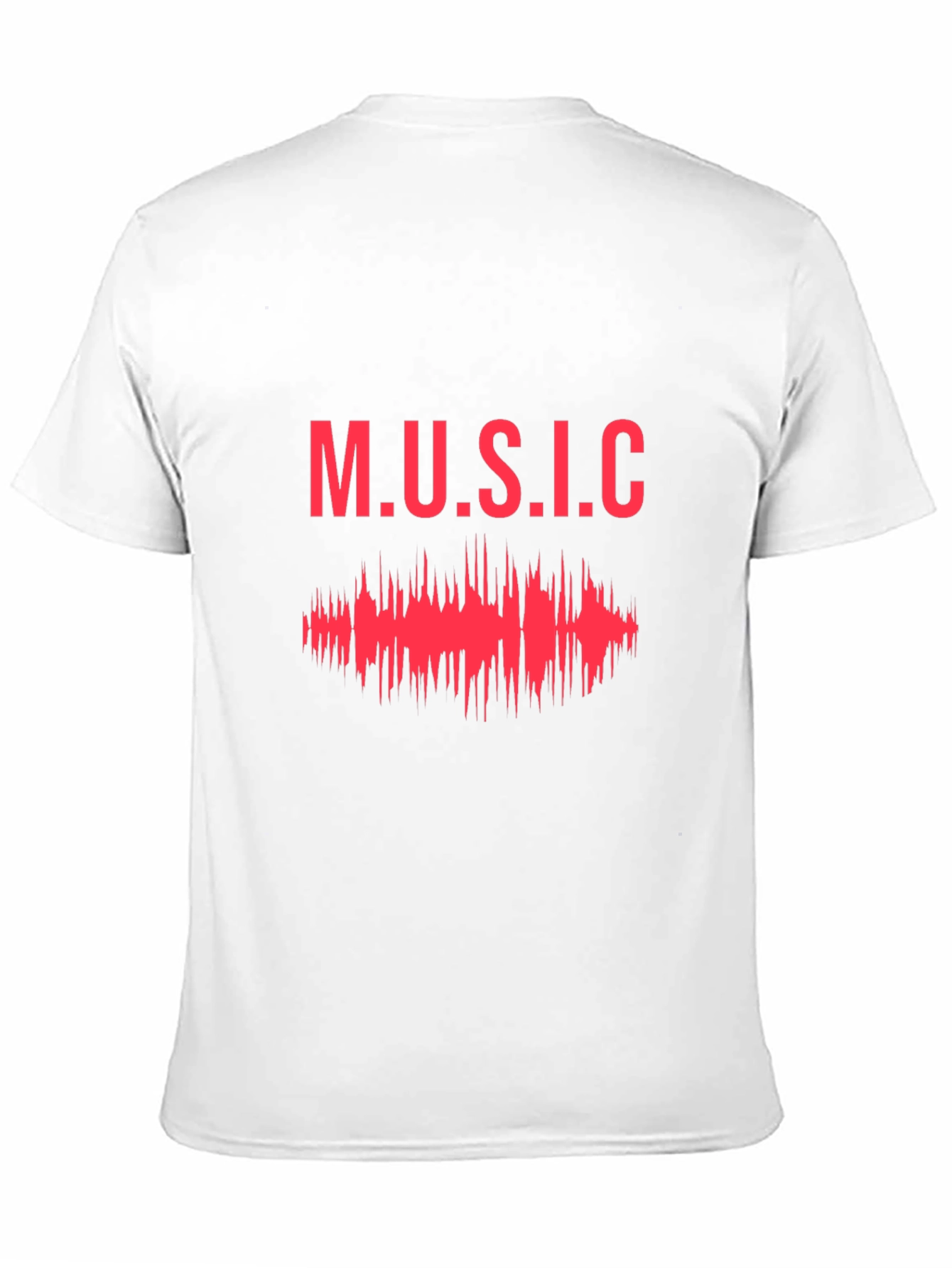 Music Graphic Print Tee - Stylish Black T-Shirt
