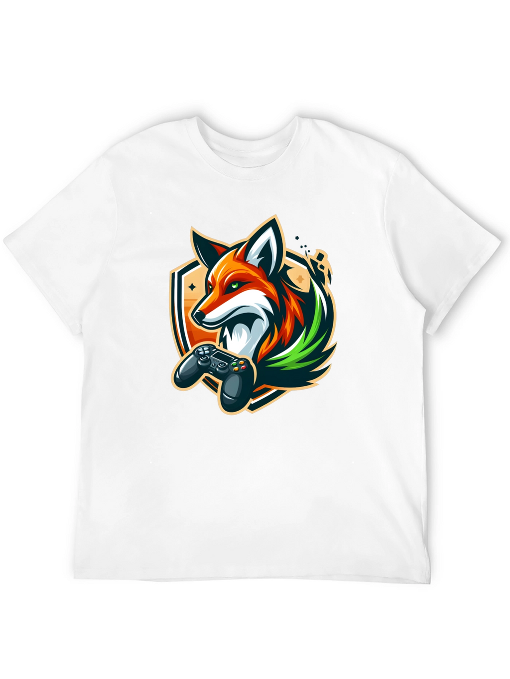 Gamer Fox Graphic Tee