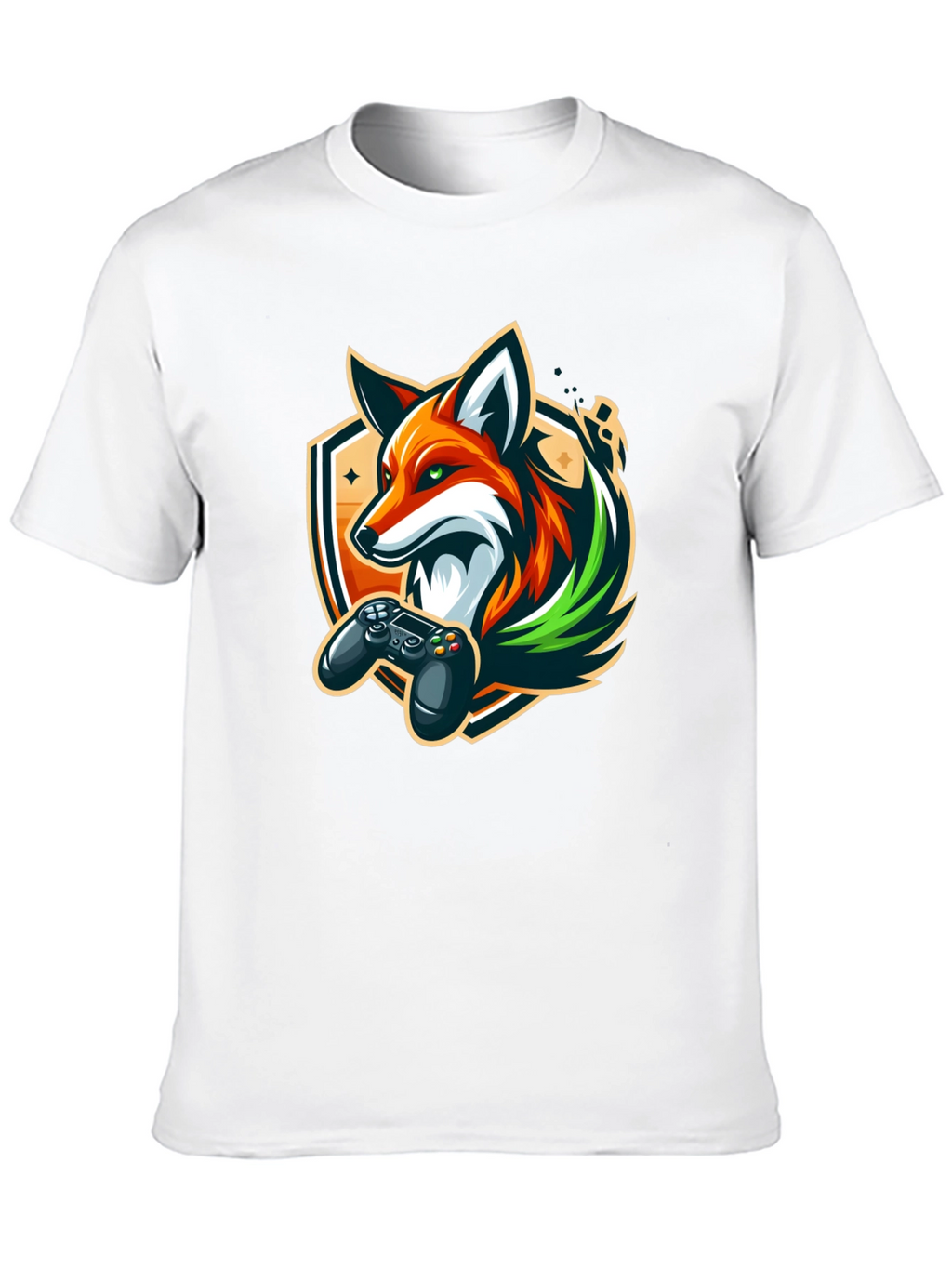 Gamer Fox Graphic Tee