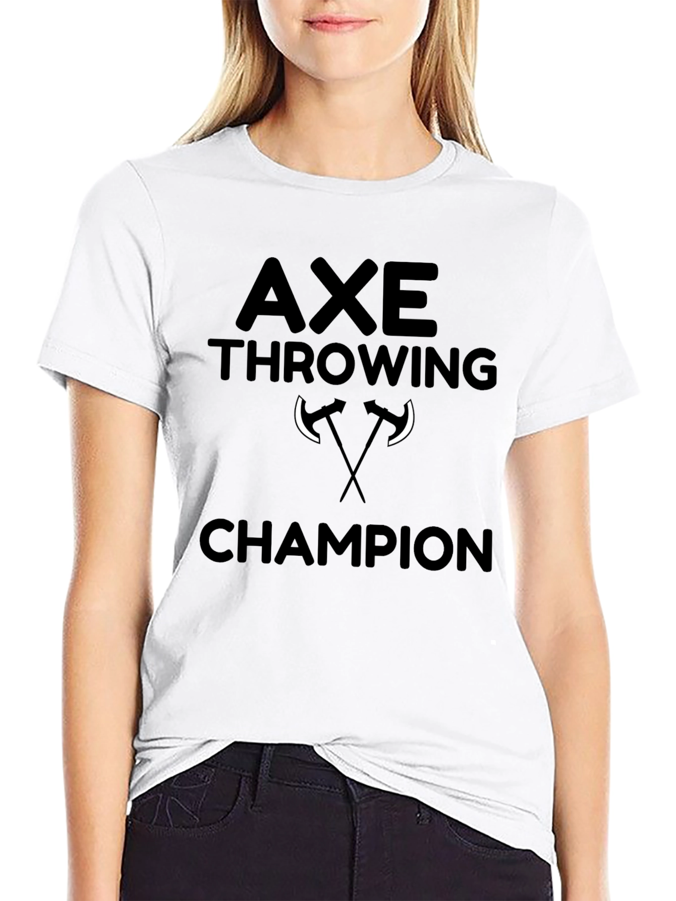 Axe Throwing Champion Graphic T-Shirt