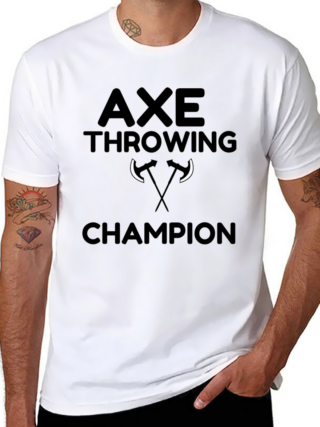 Axe Throwing Champion Graphic T-Shirt