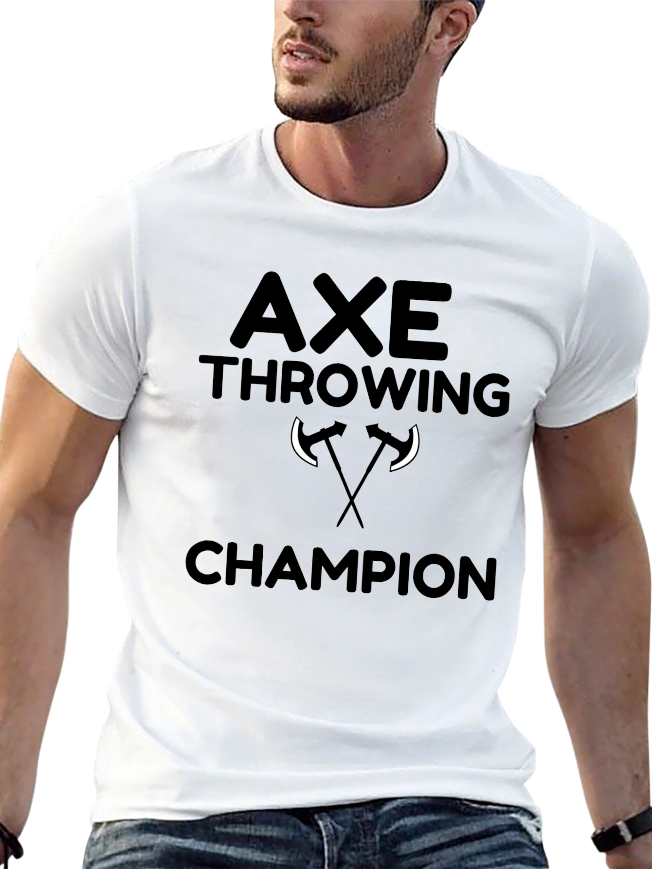Axe Throwing Champion Graphic T-Shirt