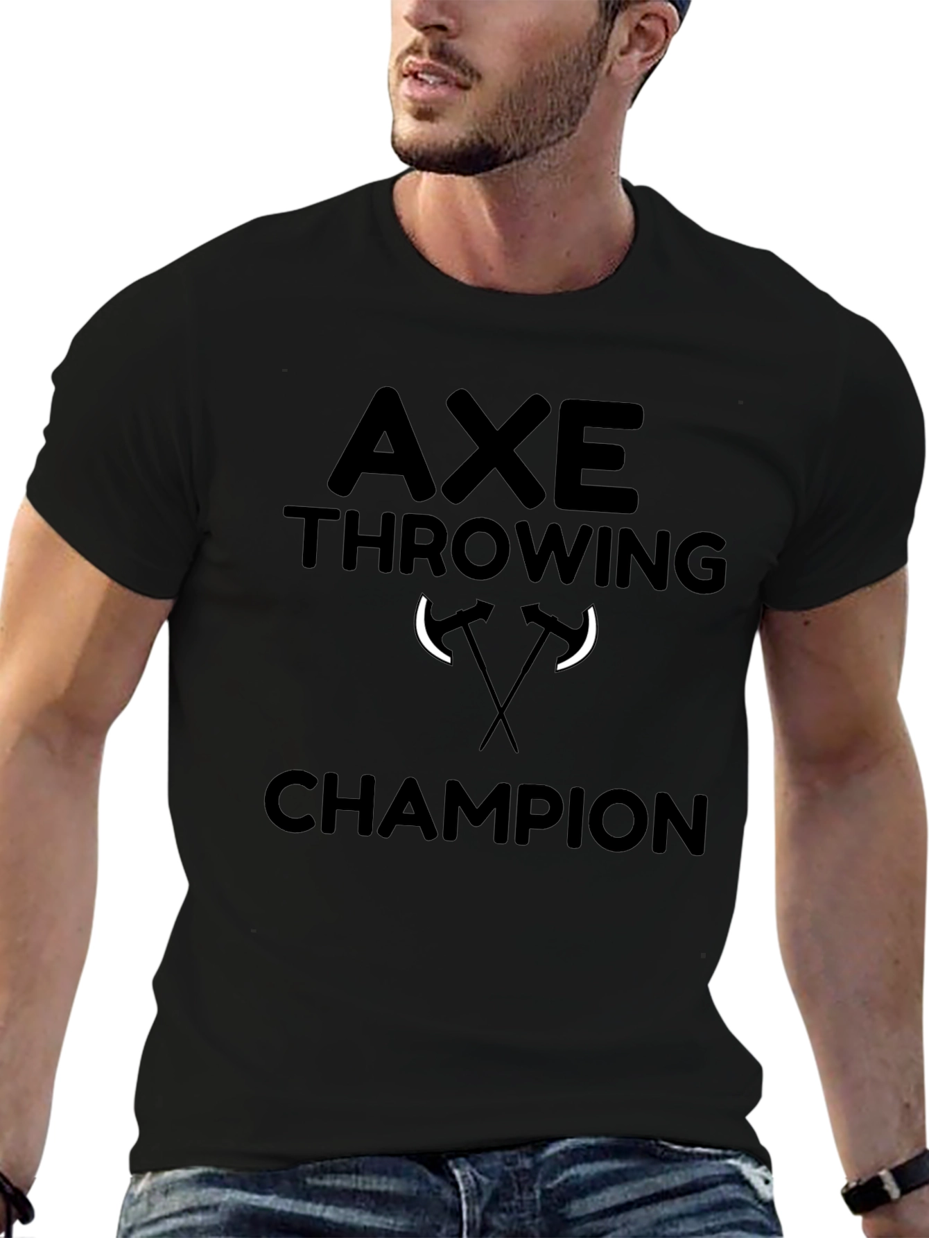 Axe Throwing Champion Graphic T-Shirt