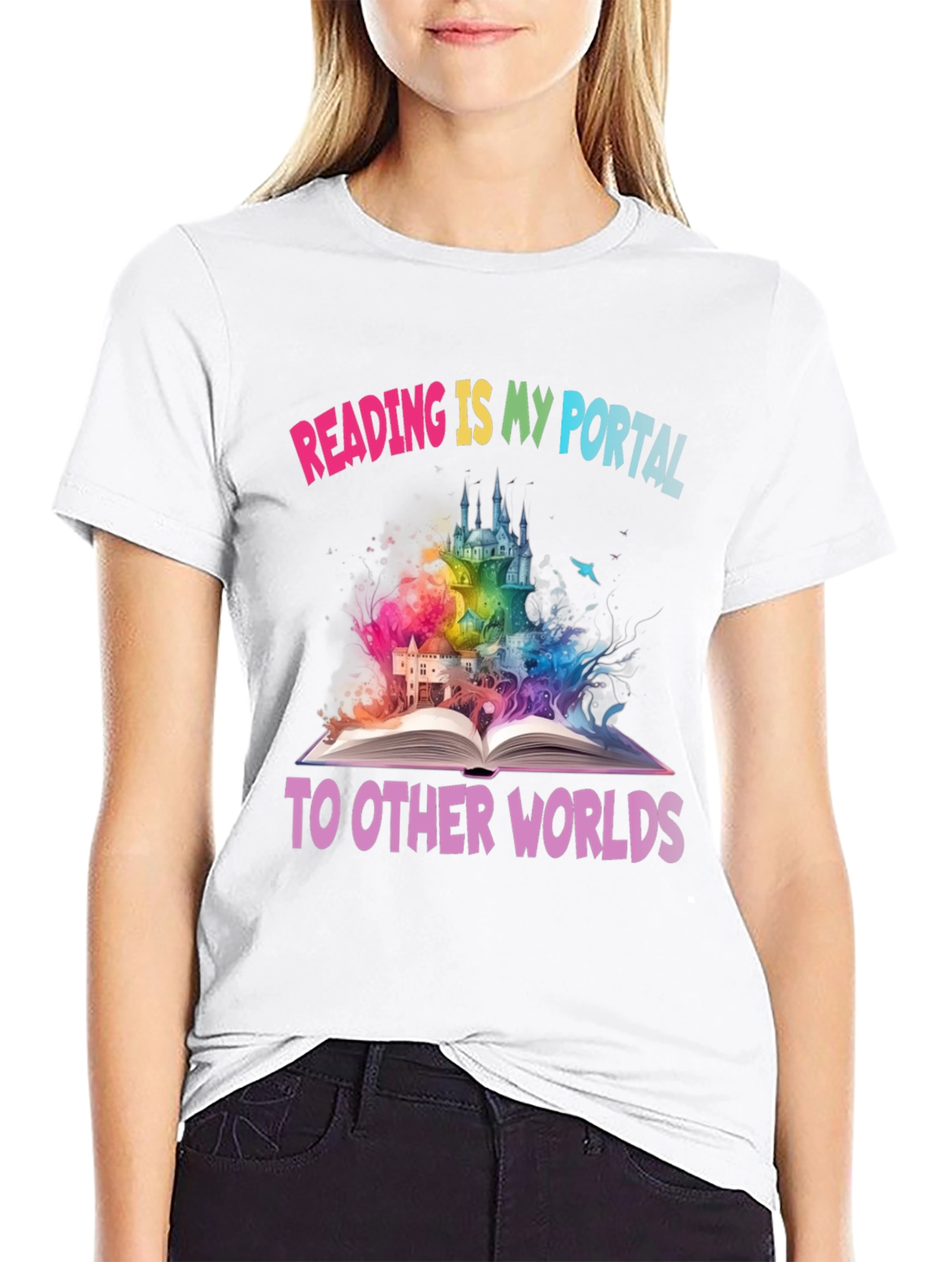 Reading Is My Portal T-Shirt