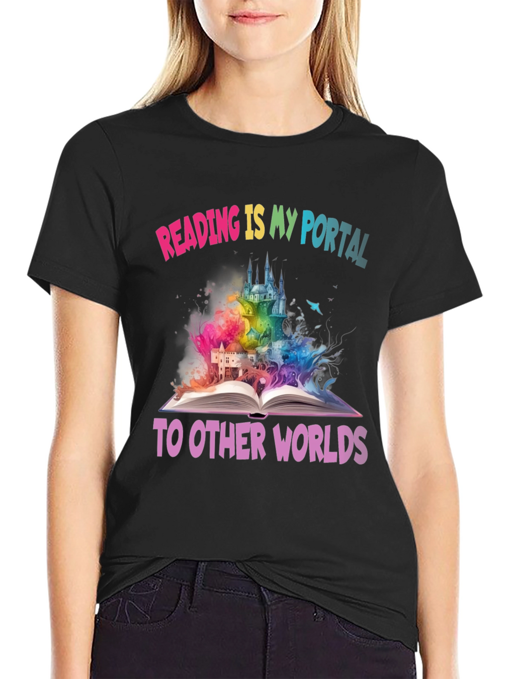 Reading Is My Portal T-Shirt