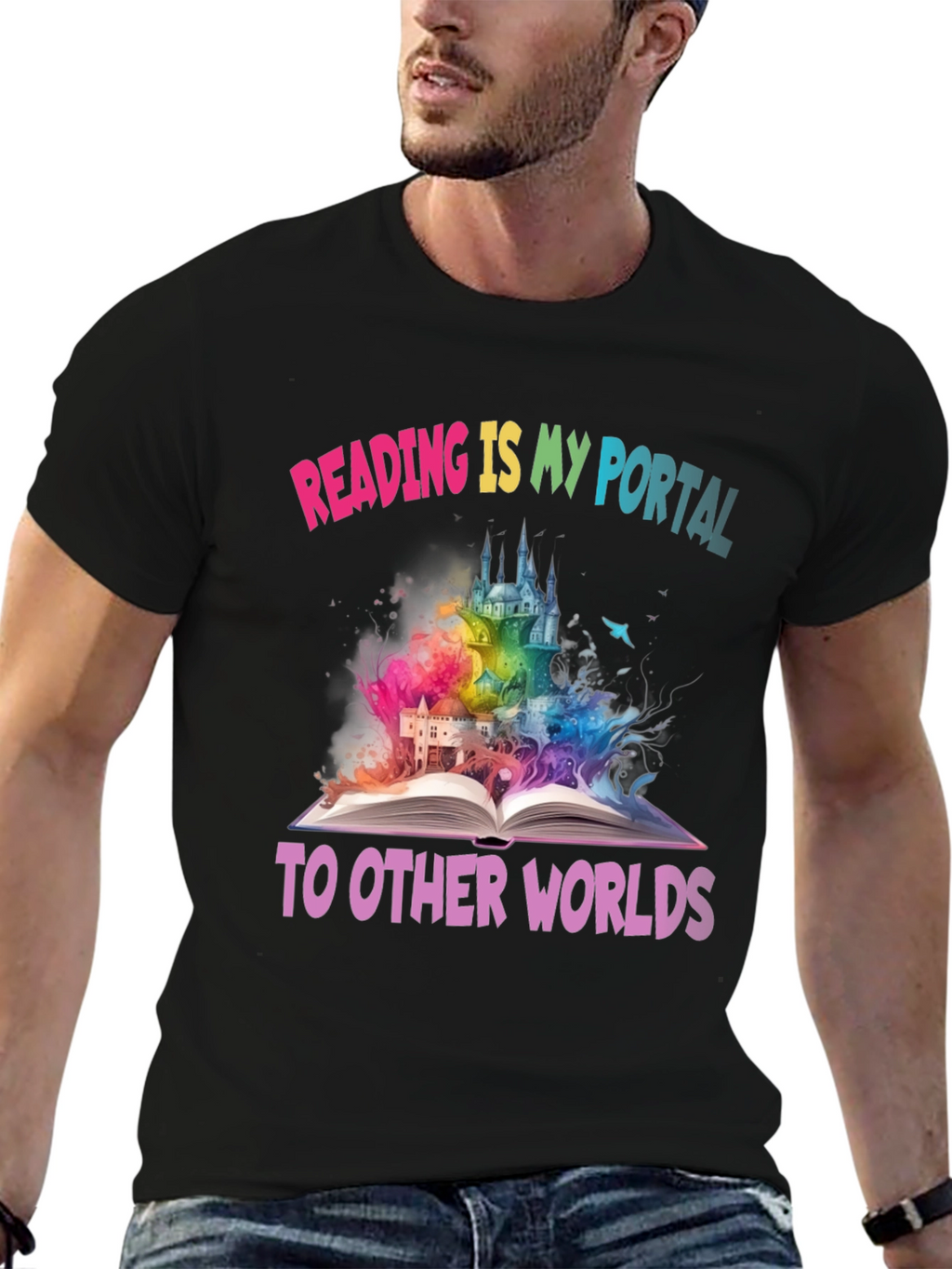 Reading Is My Portal T-Shirt