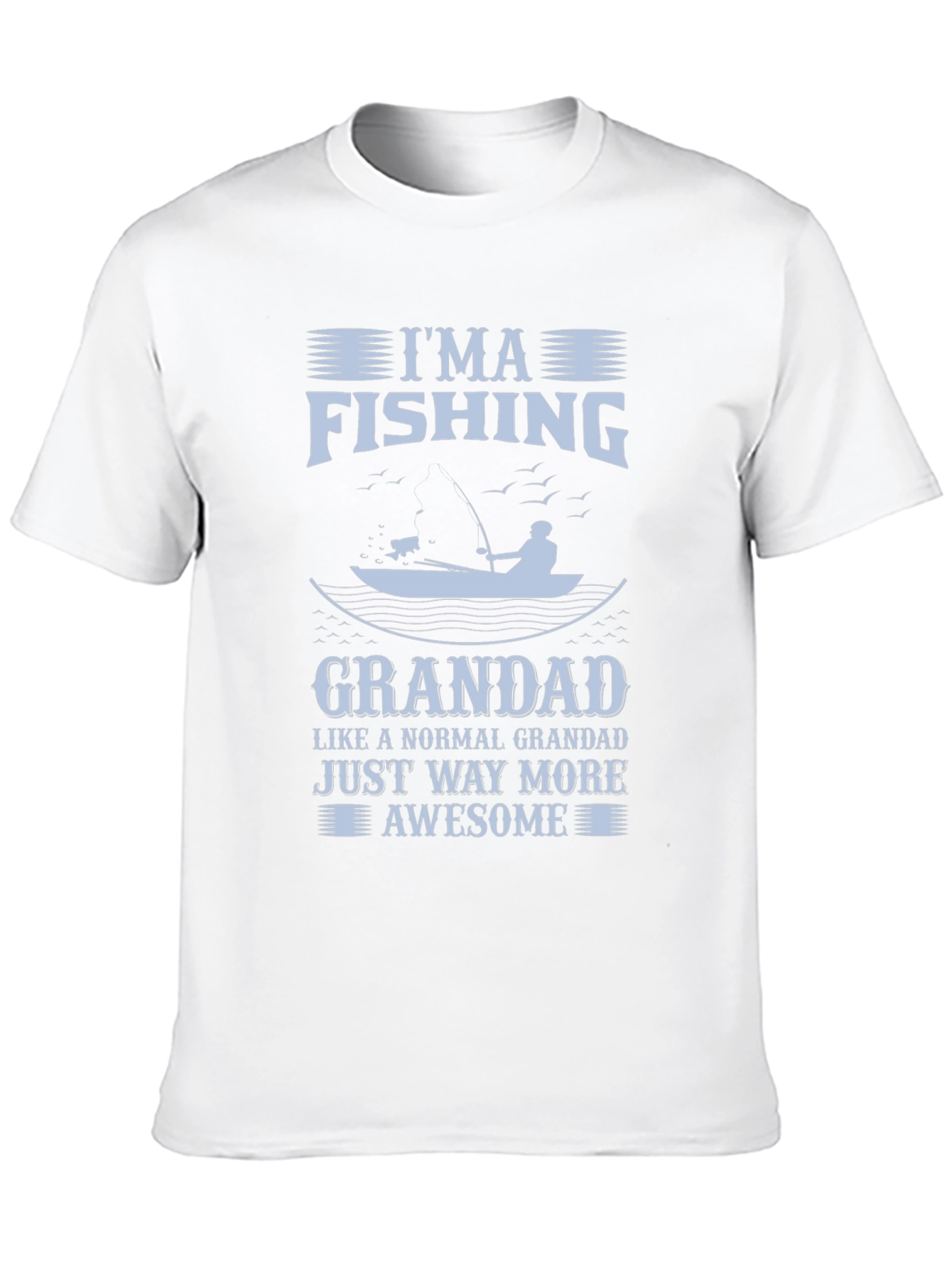 Im a Fishing Grandad Graphic T-Shirt