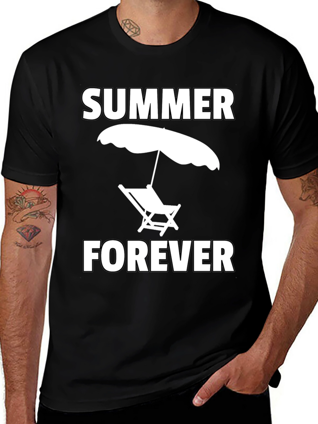Summer Forever Graphic Tee - Beach Vibes