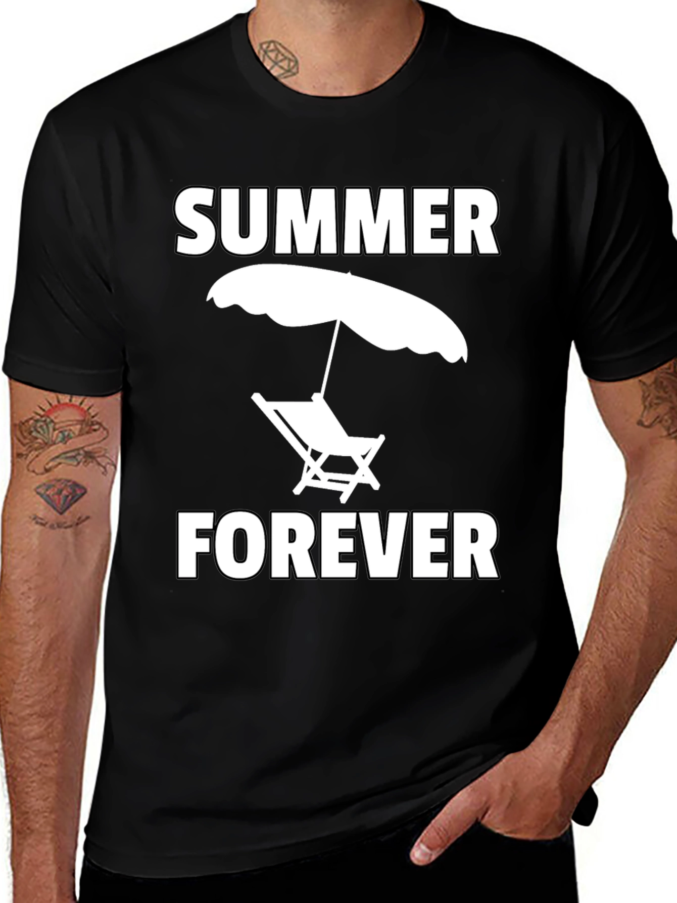 Summer Forever Graphic Tee - Beach Vibes
