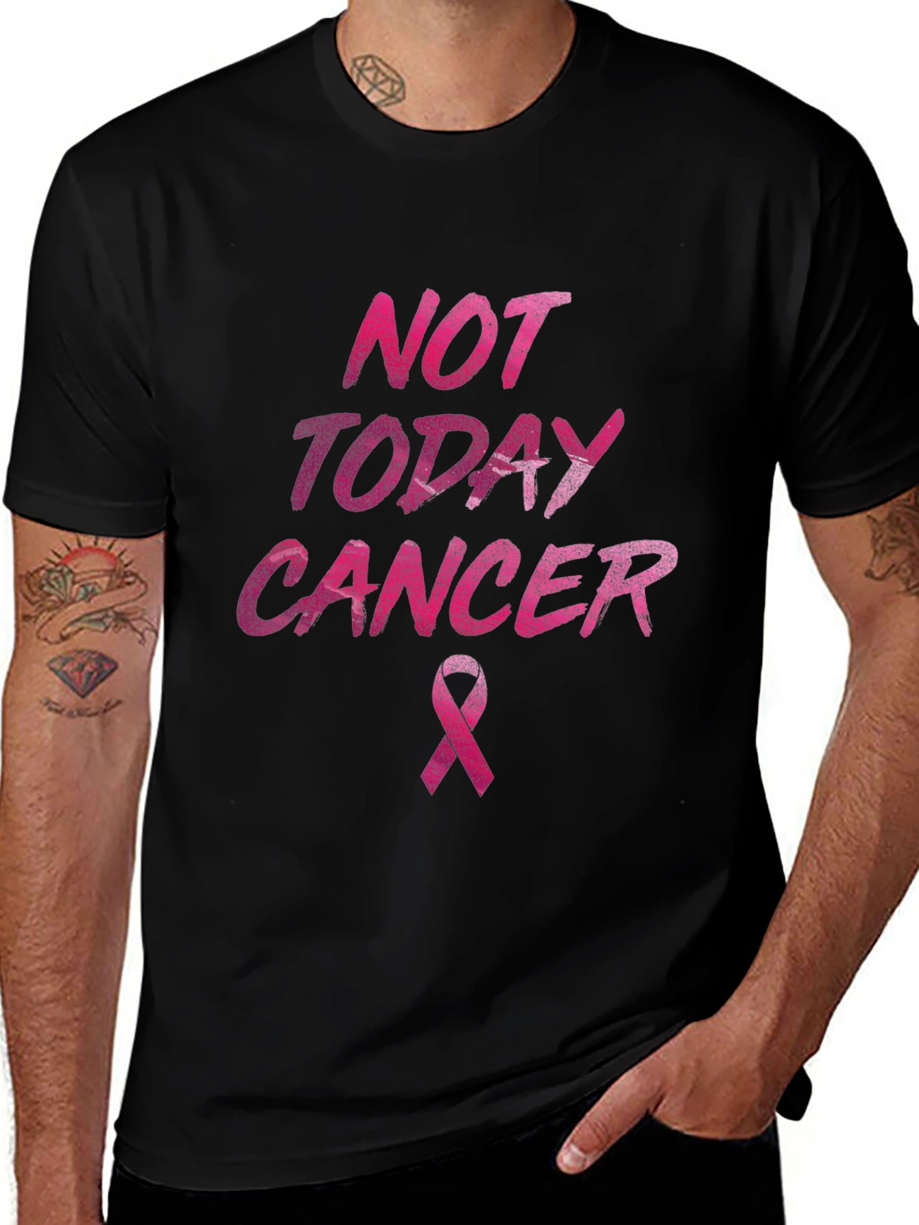 Not Today Cancer Awareness T-Shirt