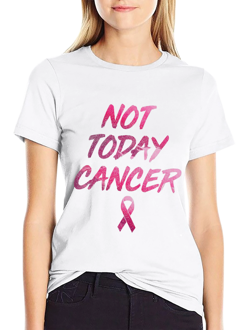 Not Today Cancer Awareness T-Shirt