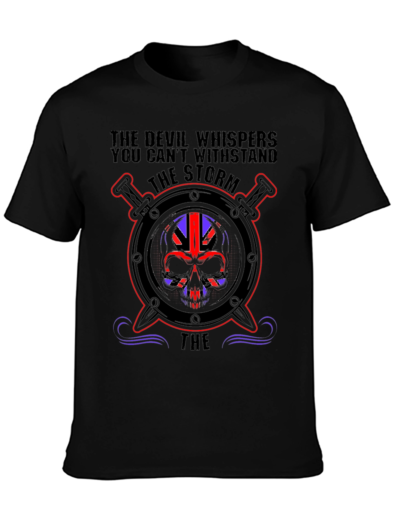 Devils Whisper Storm Graphic T-Shirt