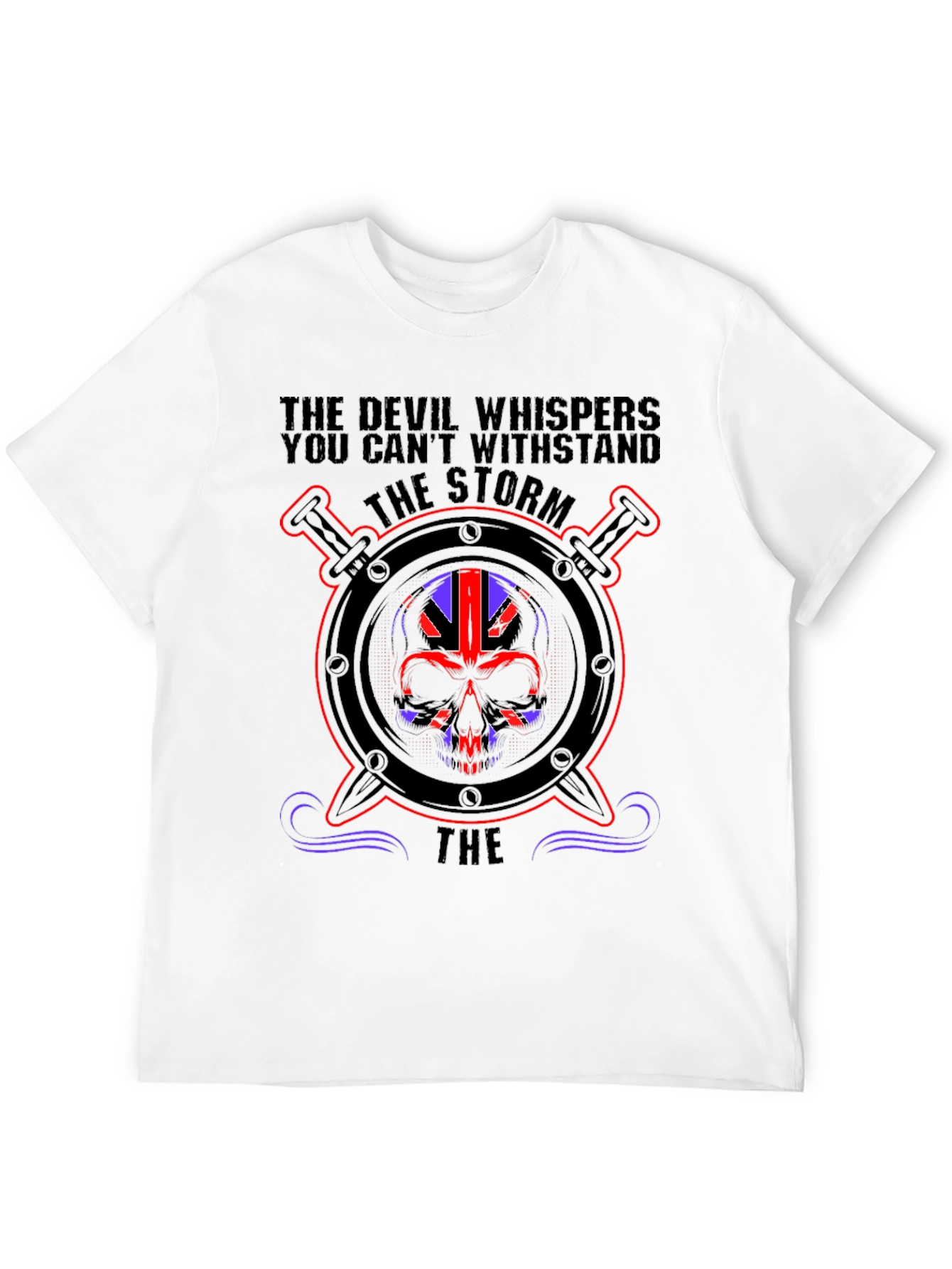 Devils Whisper Storm Graphic T-Shirt