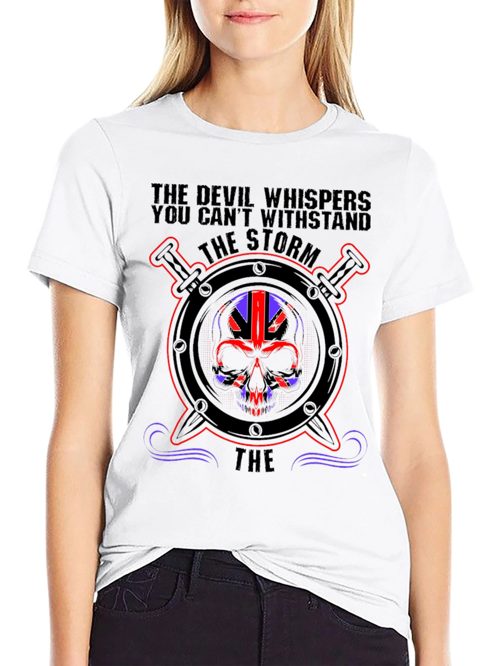 Devils Whisper Storm Graphic T-Shirt