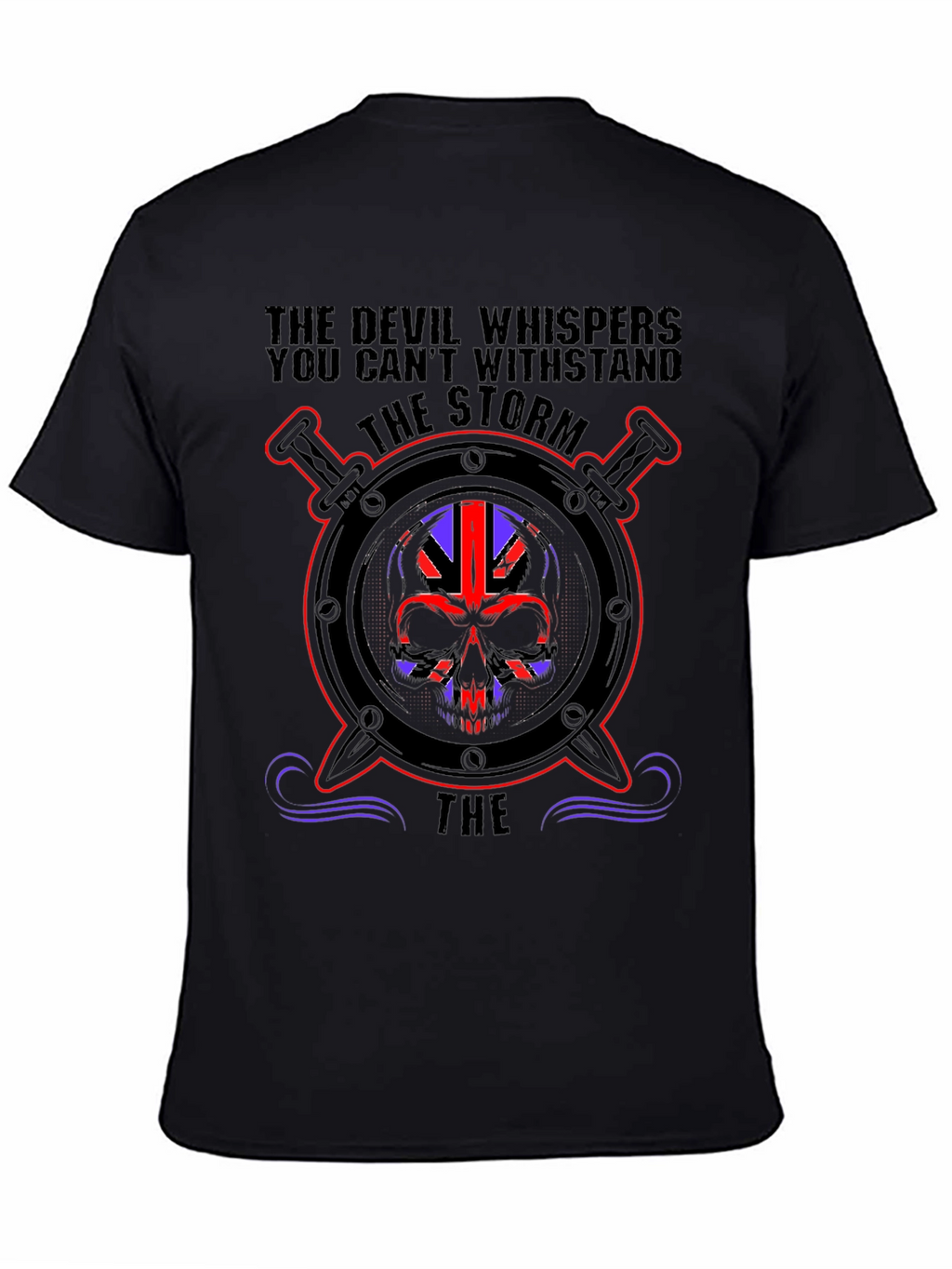 Devils Whisper Storm Graphic T-Shirt
