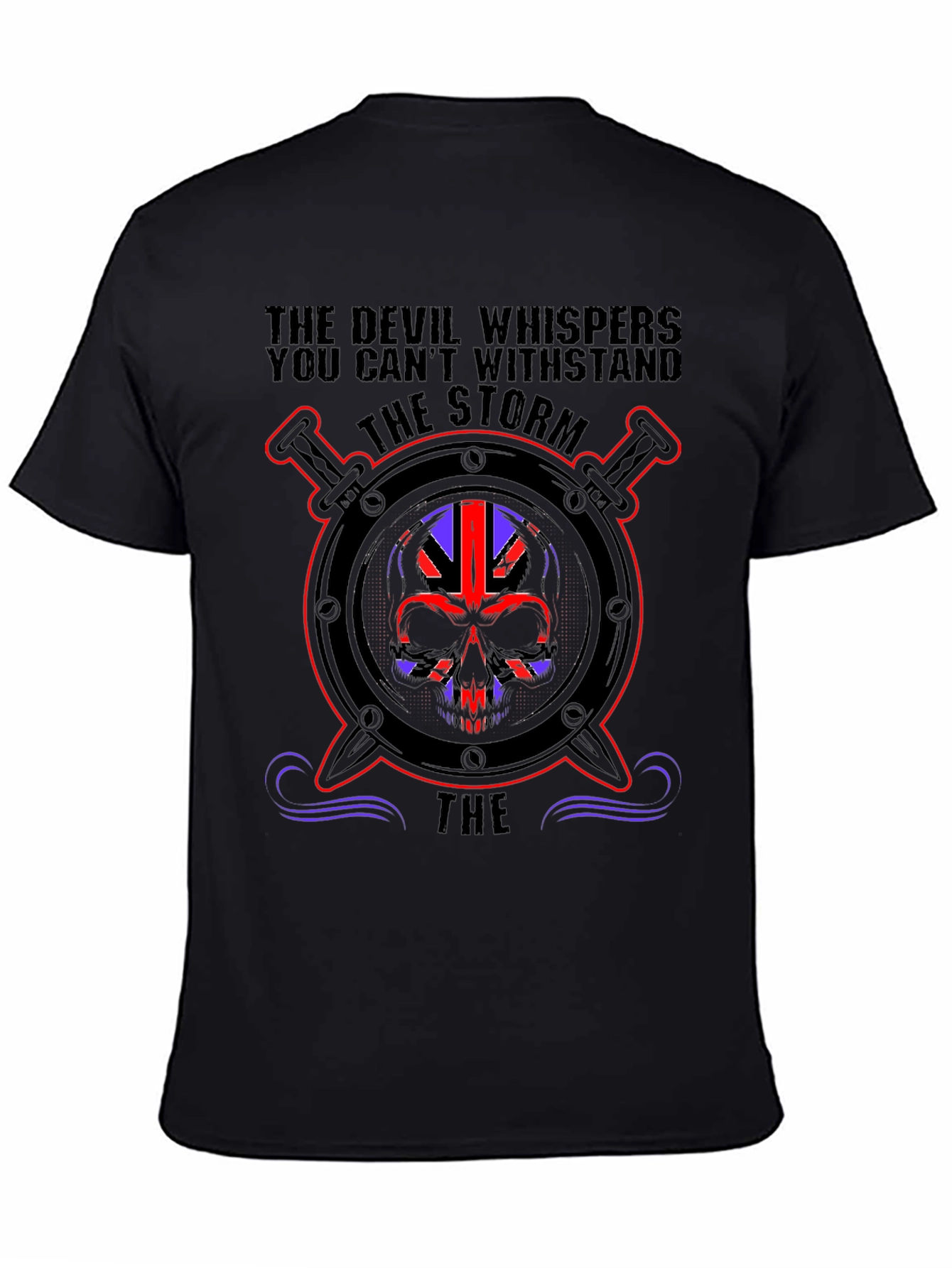 Devils Whisper Storm Graphic T-Shirt