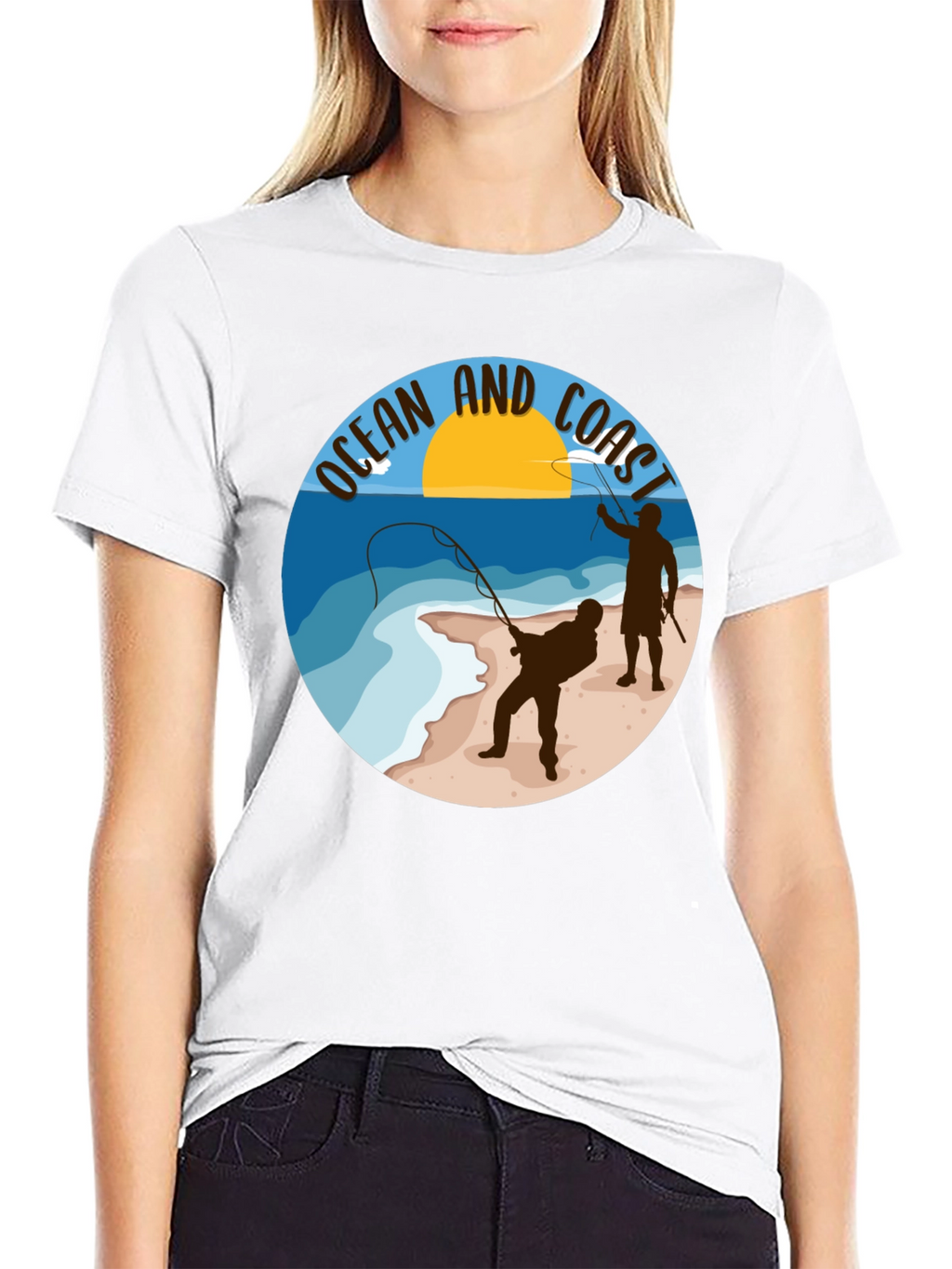Ocean and Coast Fishing T-Shirt