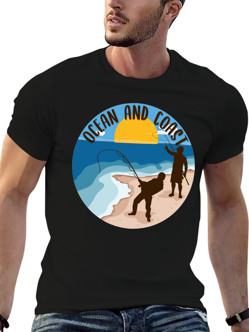 Ocean and Coast Fishing T-Shirt