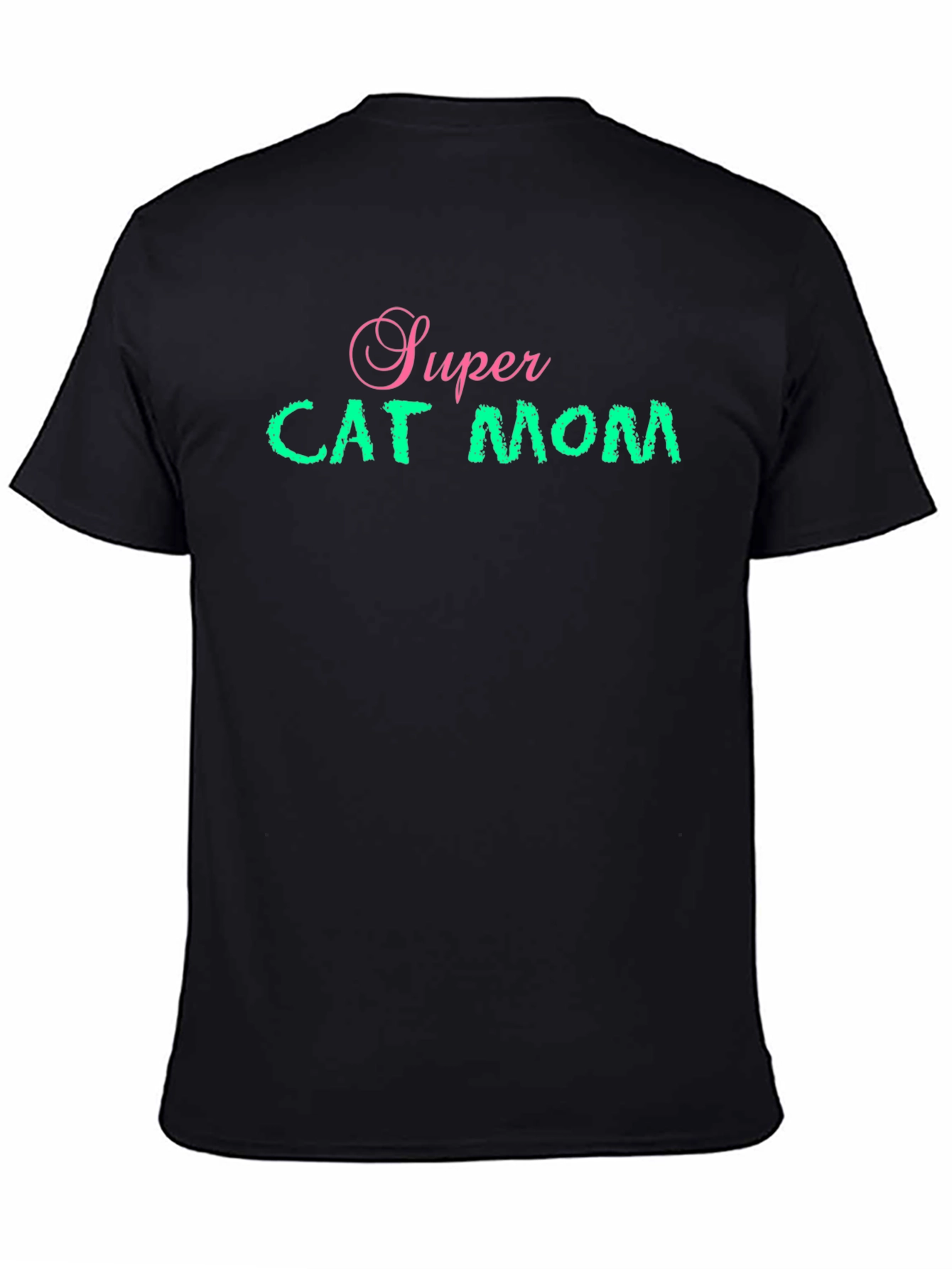 Super Cat Mom Graphic T-Shirt