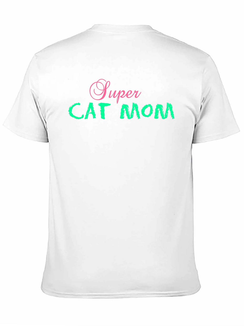 Super Cat Mom Graphic T-Shirt