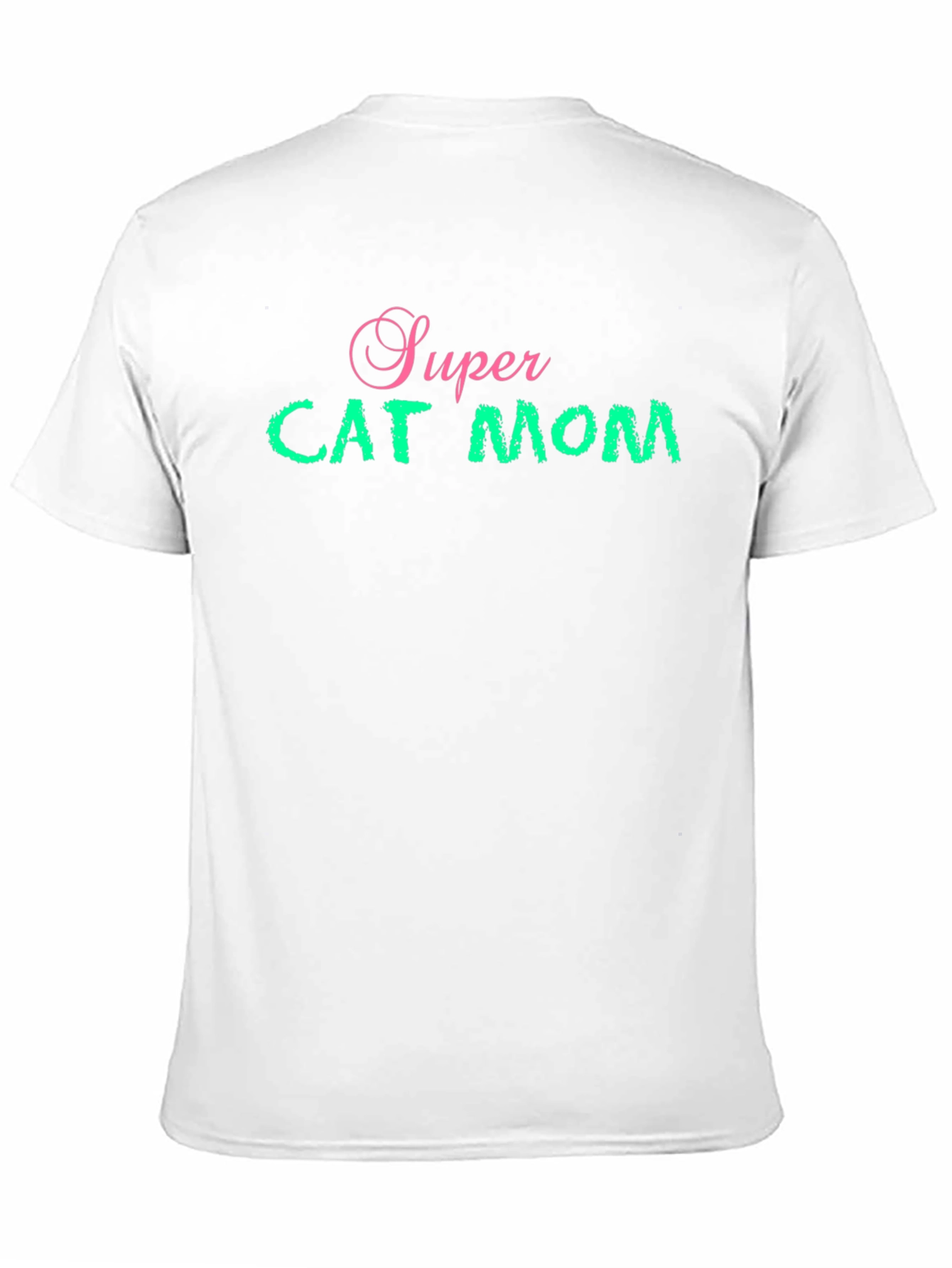 Super Cat Mom Graphic T-Shirt