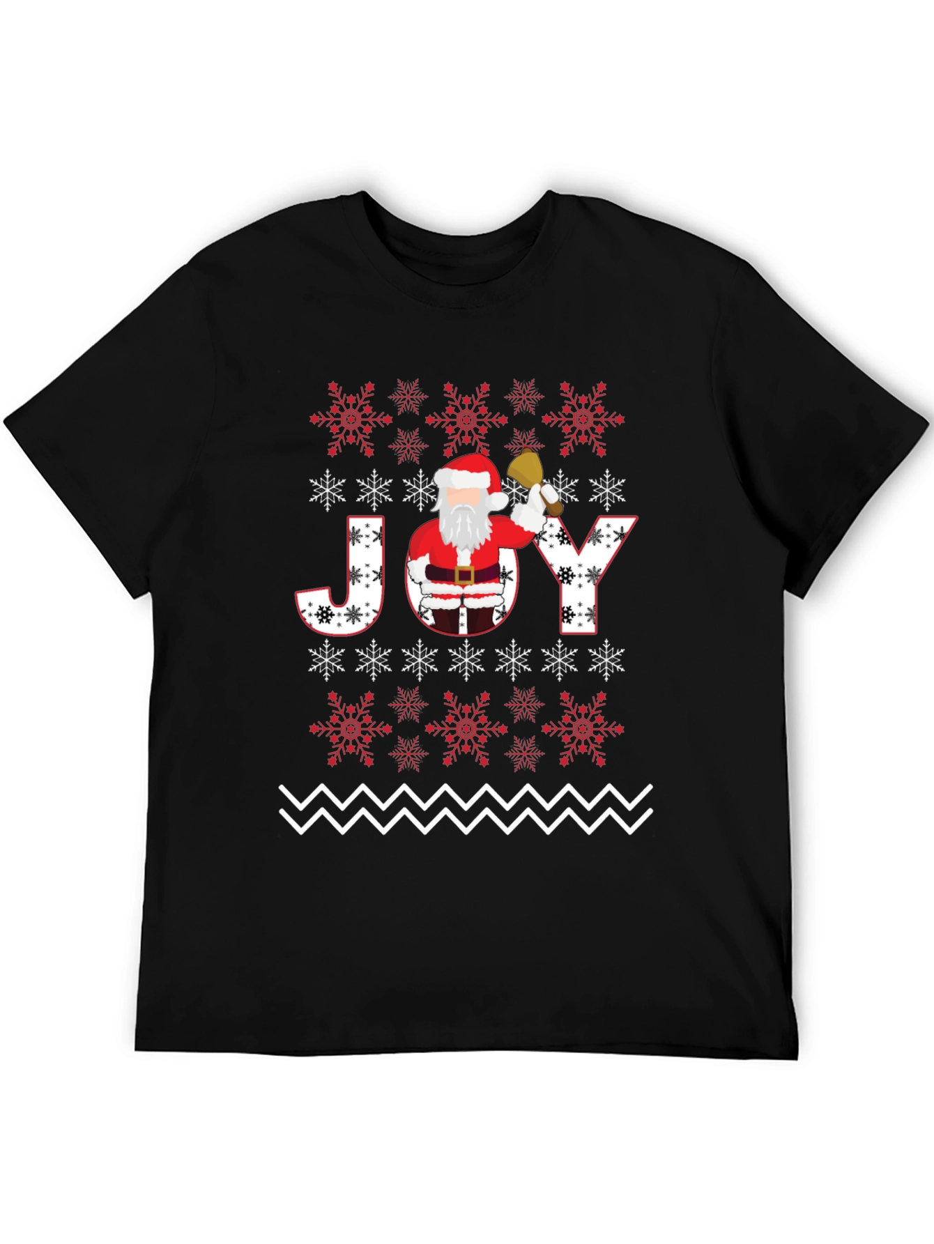 Christmas Joy Santa Graphic Tee