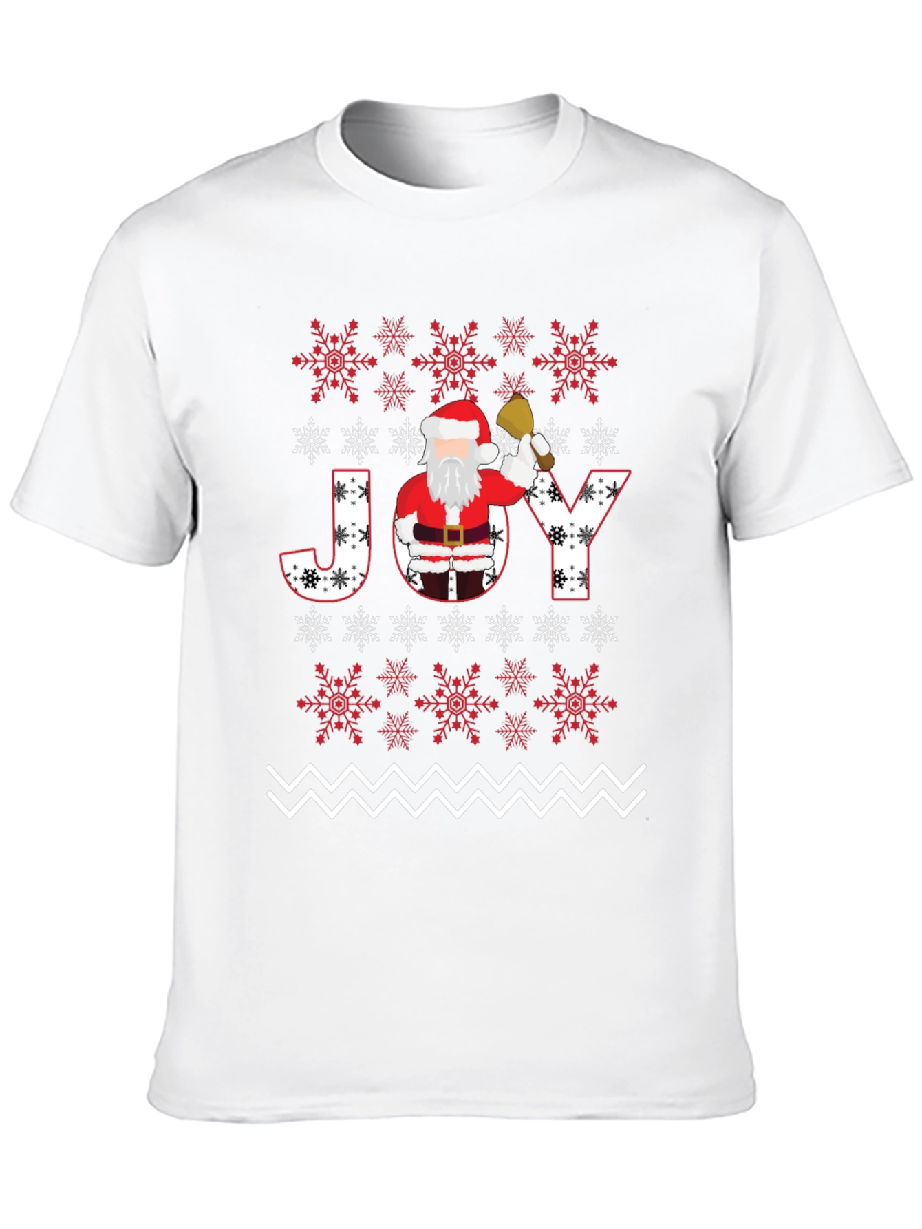 Christmas Joy Santa Graphic Tee
