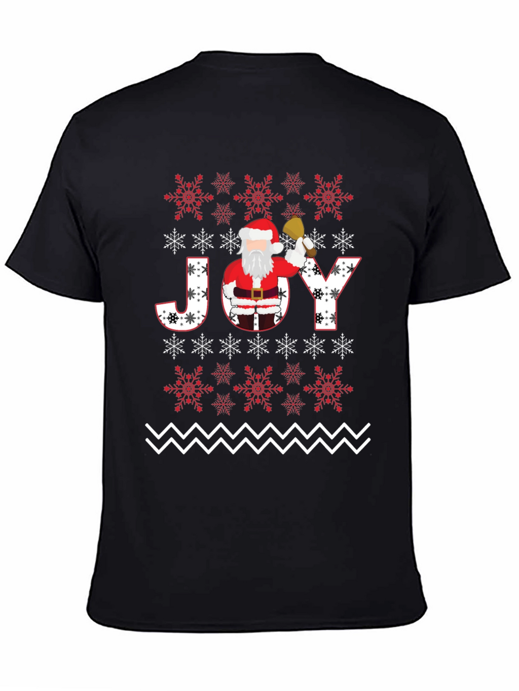 Christmas Joy Santa Graphic Tee