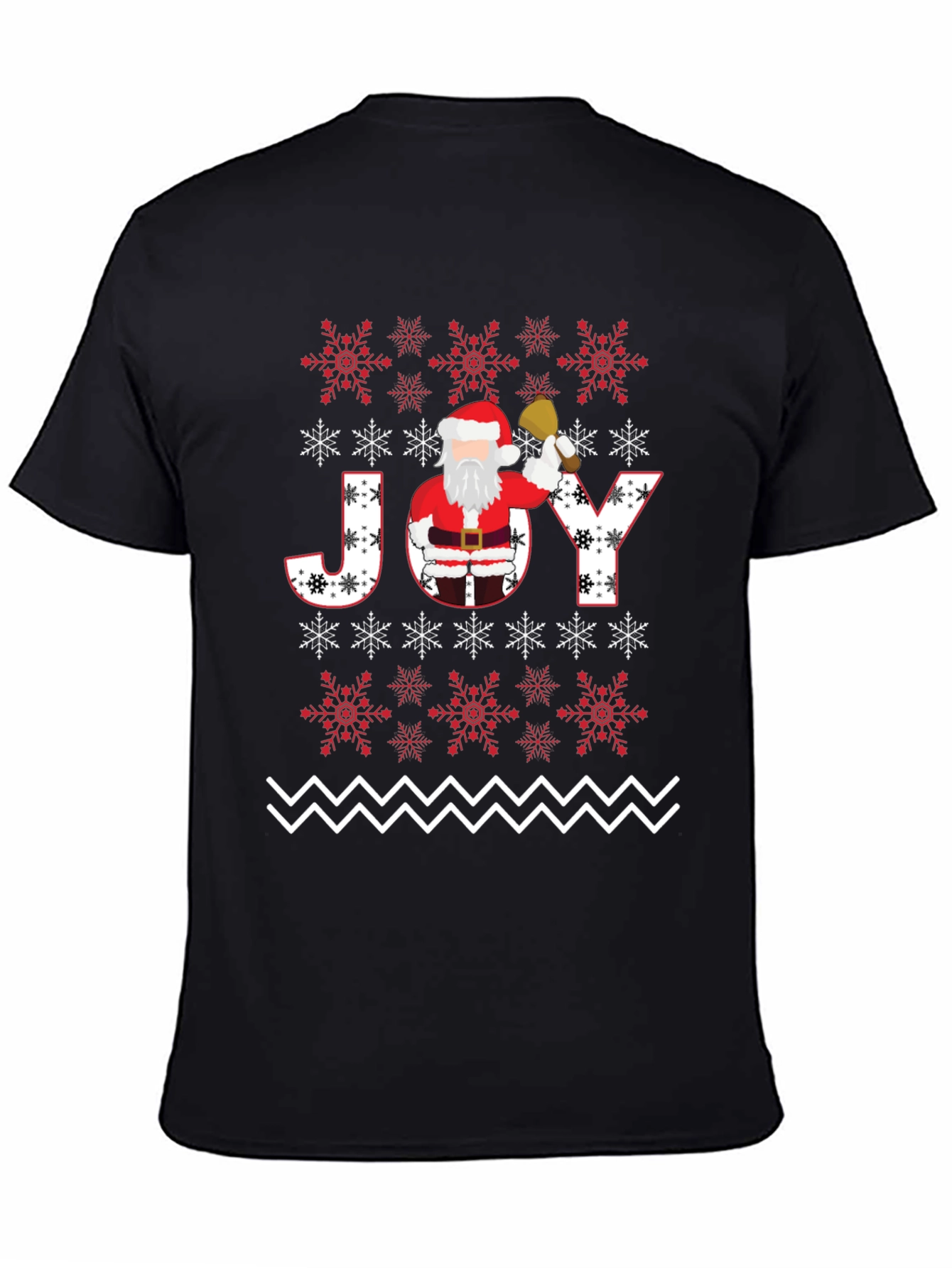 Christmas Joy Santa Graphic Tee