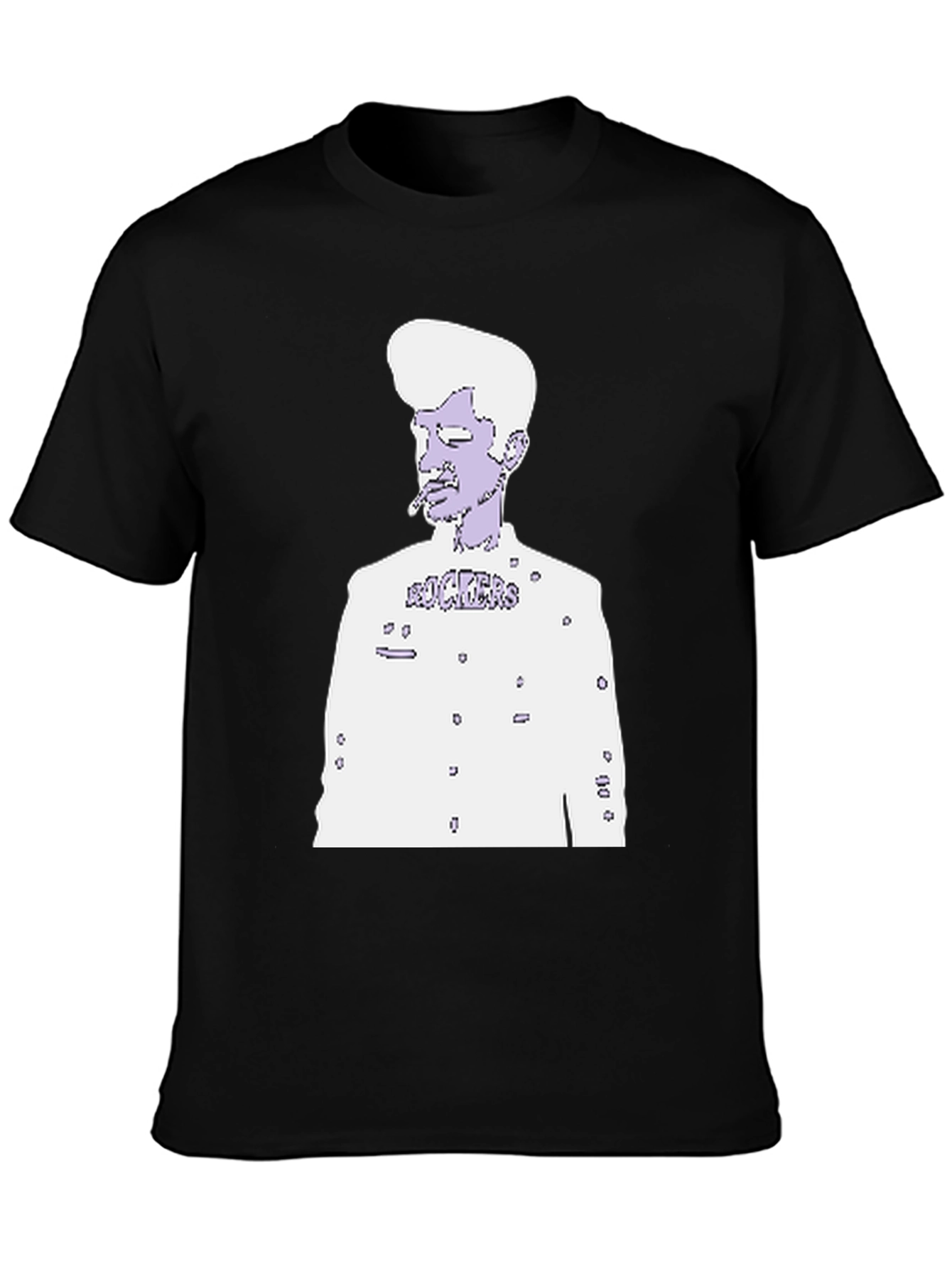 Retro Rockers Graphic Tee - Vintage Style Cotton T-Shirt
