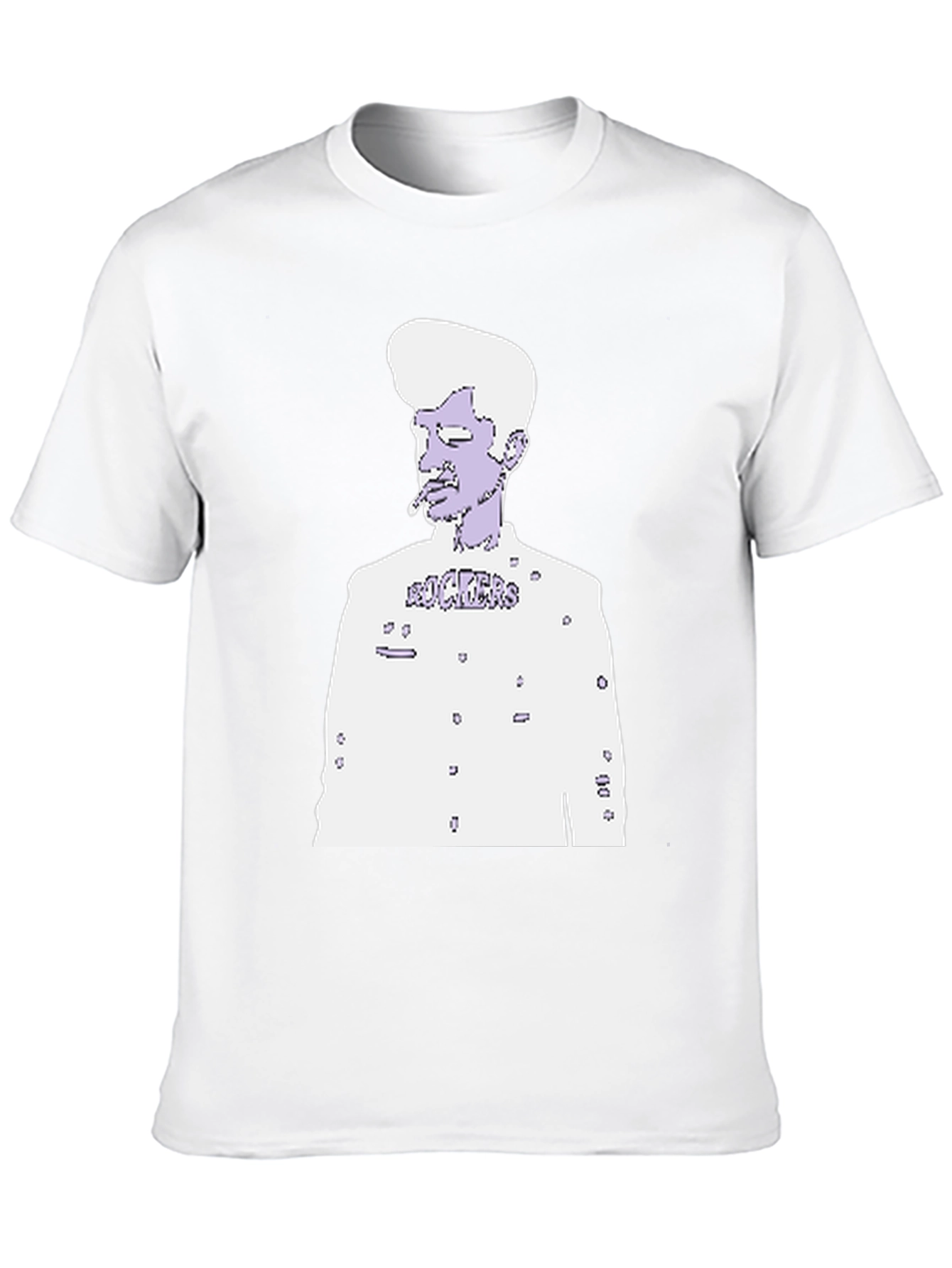 Retro Rockers Graphic Tee - Vintage Style Cotton T-Shirt