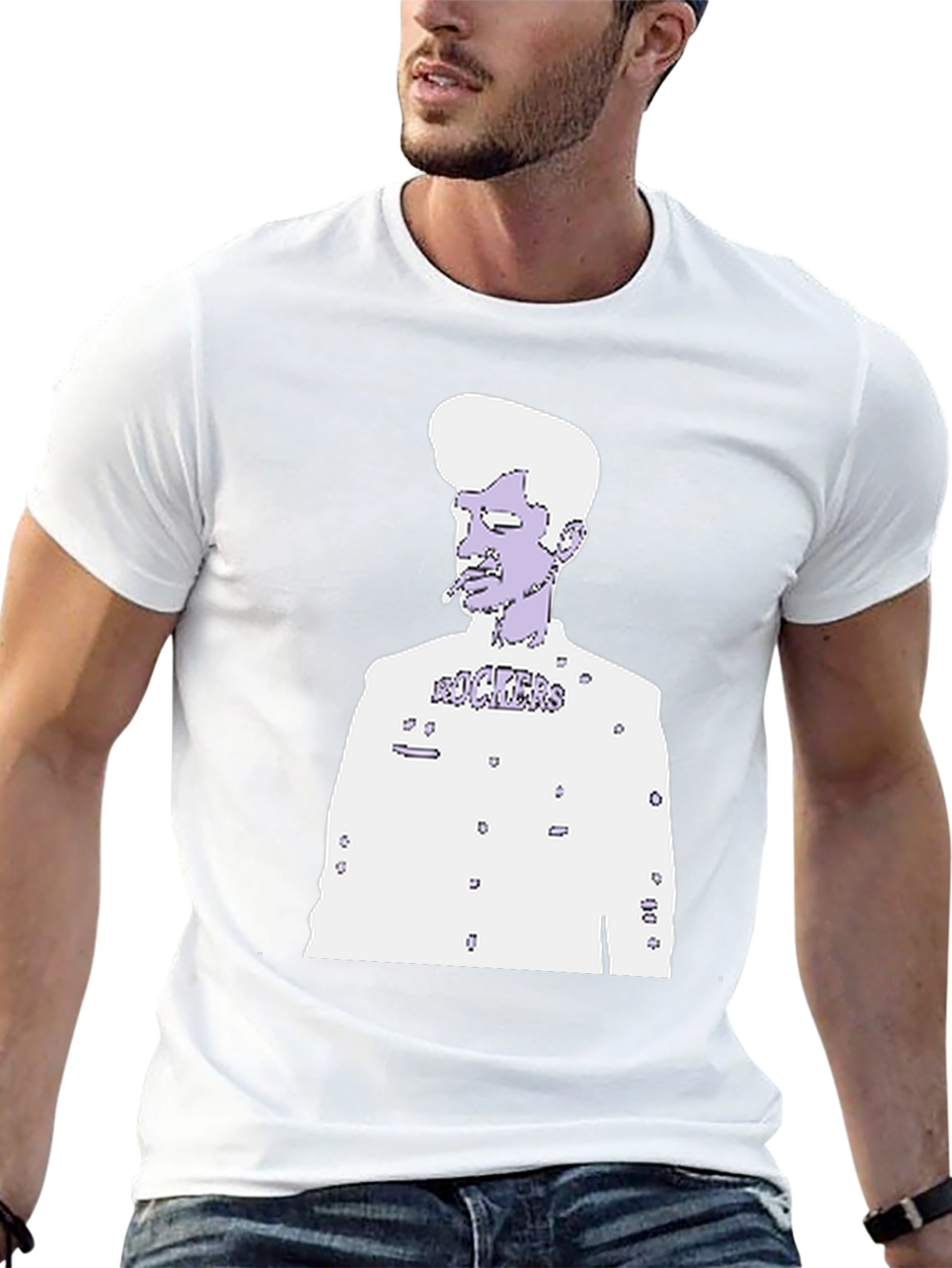 Retro Rockers Graphic Tee - Vintage Style Cotton T-Shirt