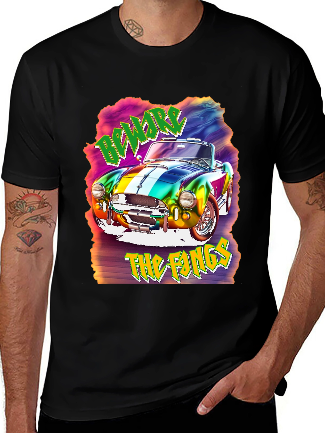 Beware the Fangs Graphic T-Shirt