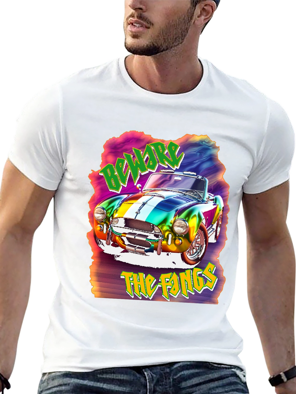 Beware the Fangs Graphic T-Shirt