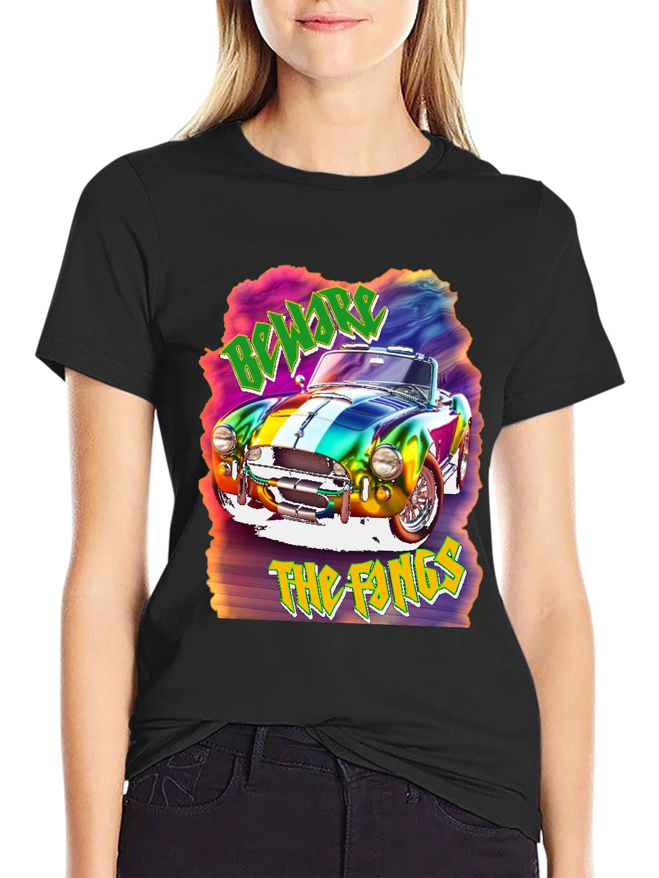 Beware the Fangs Graphic T-Shirt